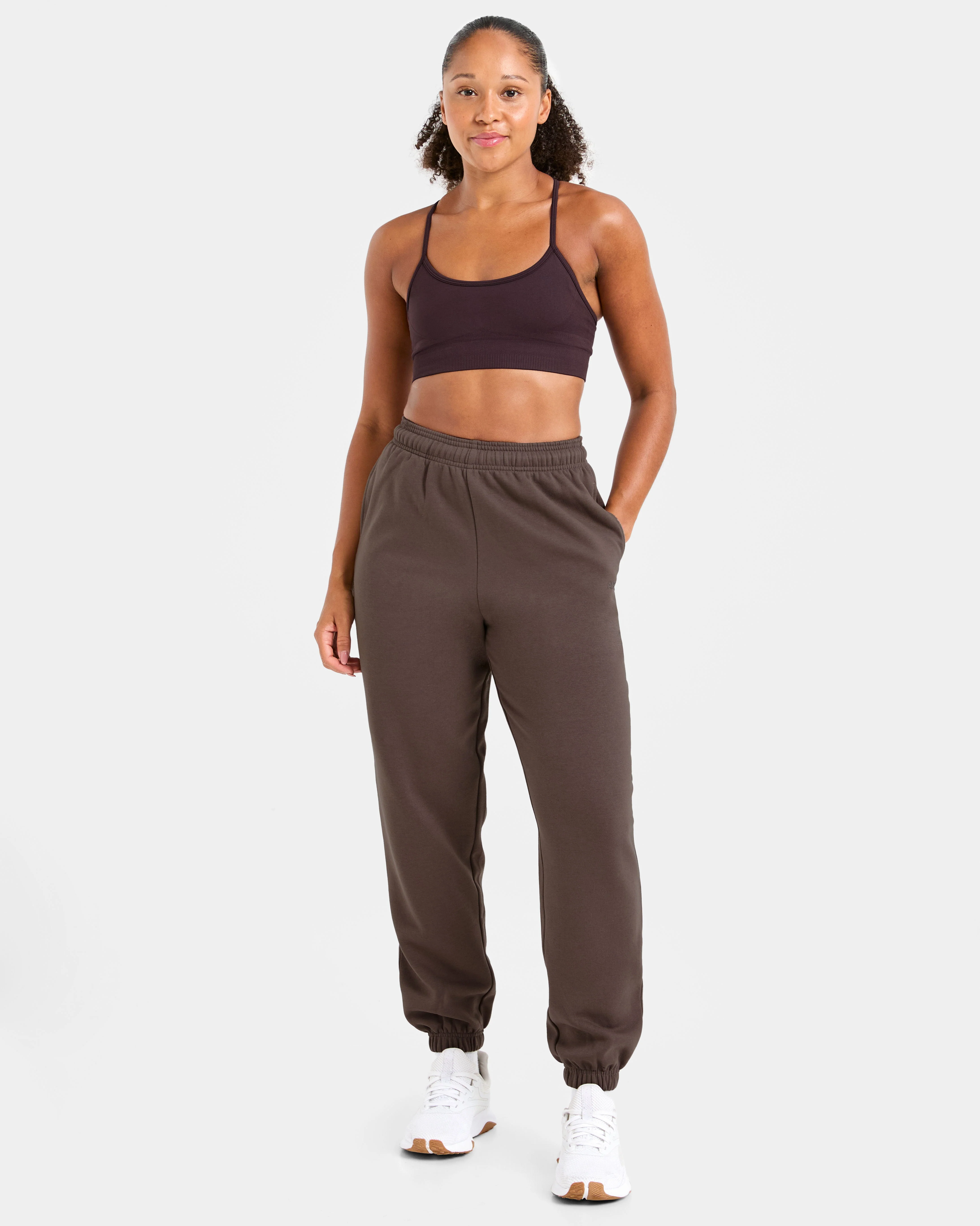 Lifestyle Oversized Joggers - Umber Bruin - Image 8