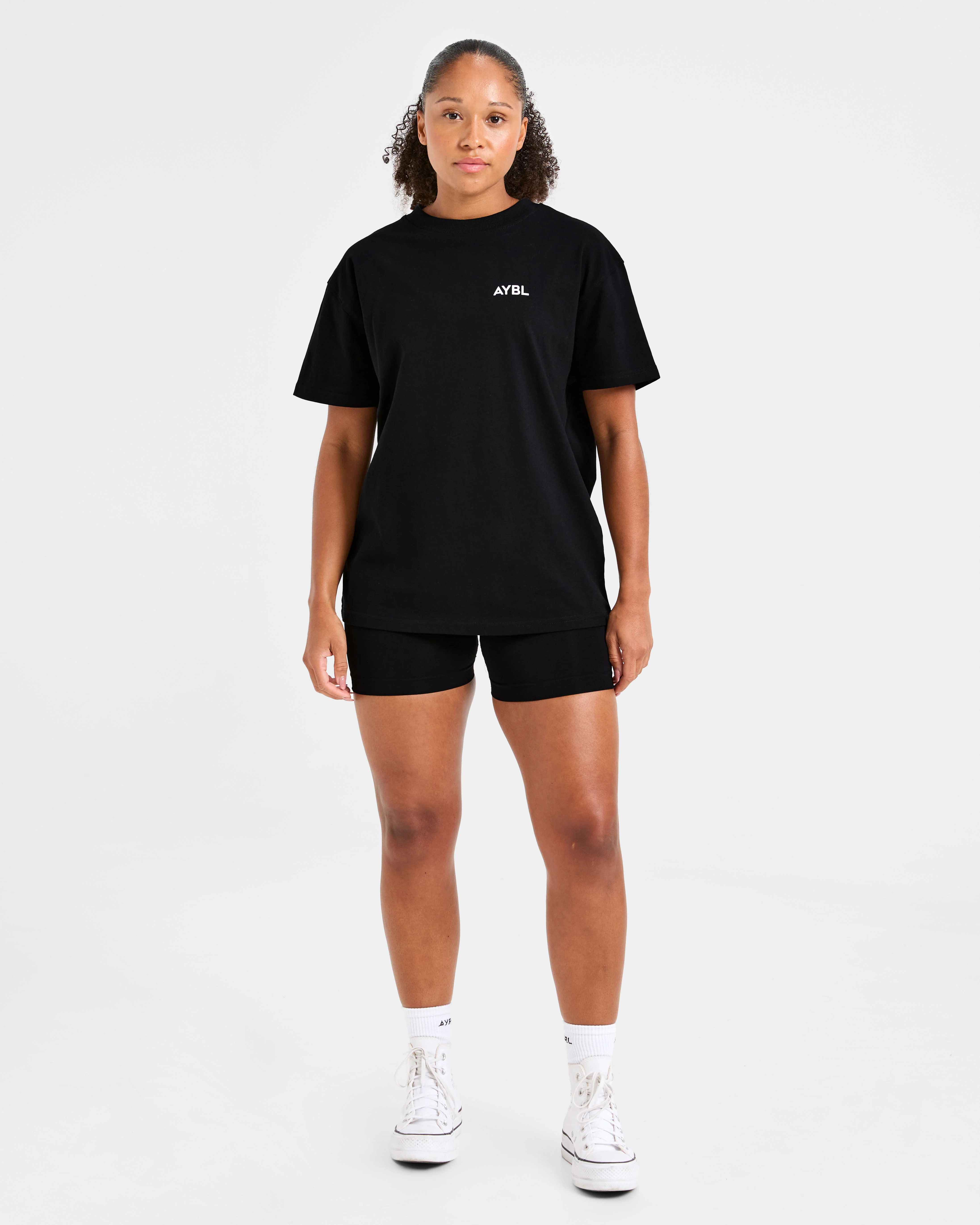 Lift Graphic Oversized T Shirt - Zwart - Image 3
