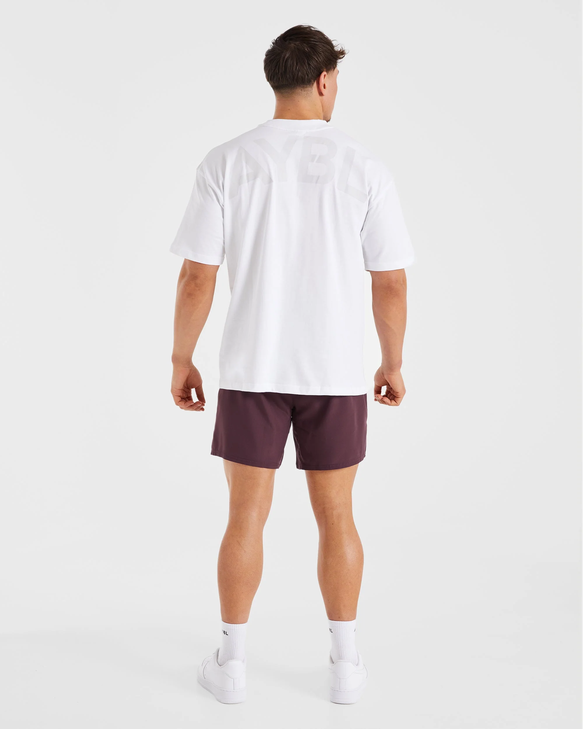 Essential Oversized T Shirt - Wit - Image 3