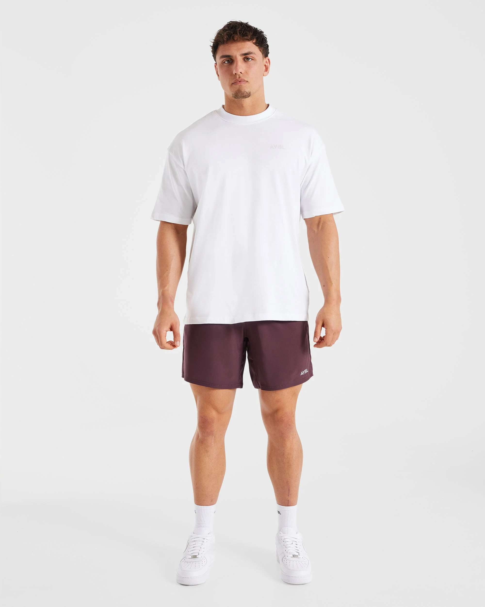 Essential Oversized T Shirt - Wit - Image 4