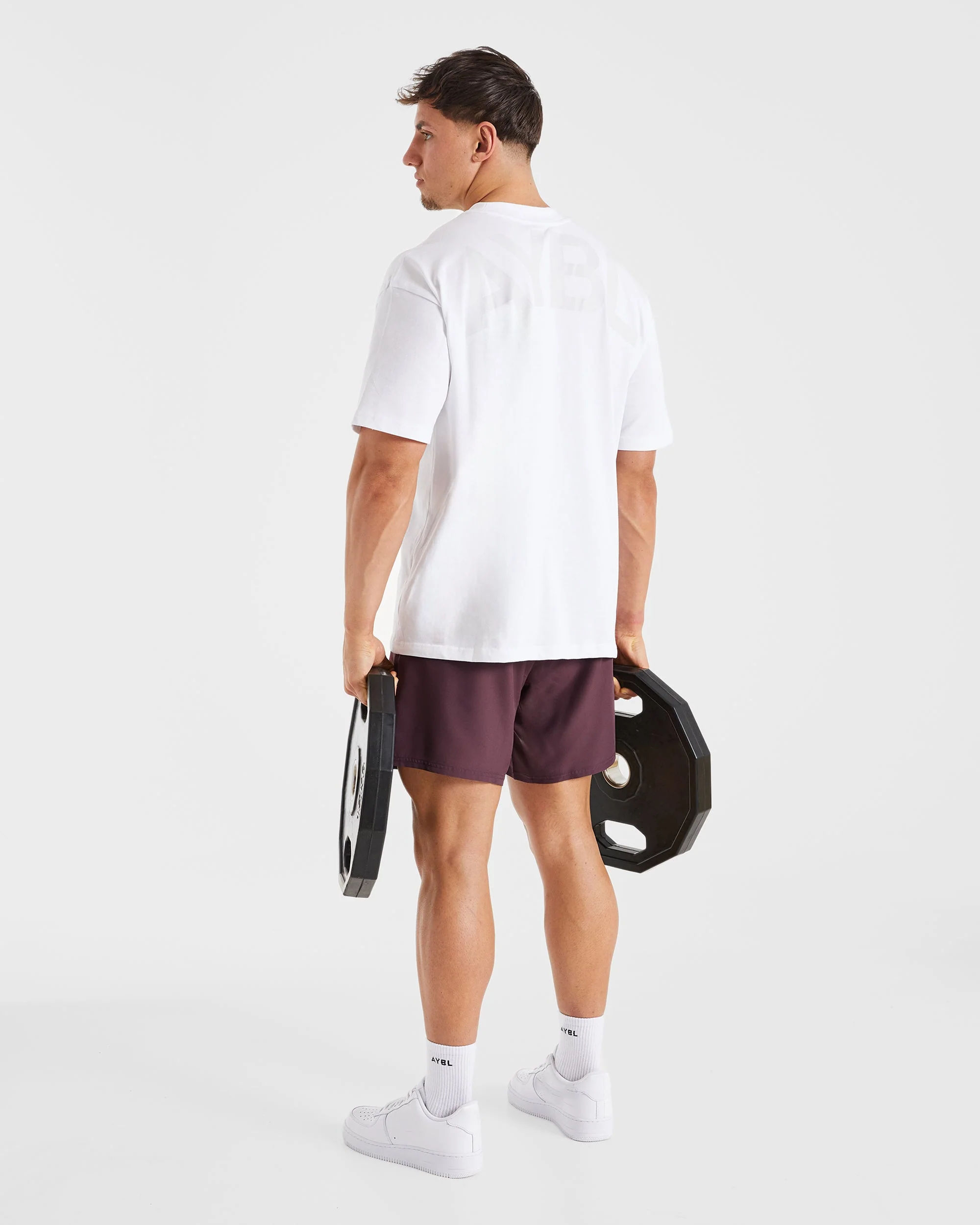 Essential Oversized T Shirt - Wit - Image 8