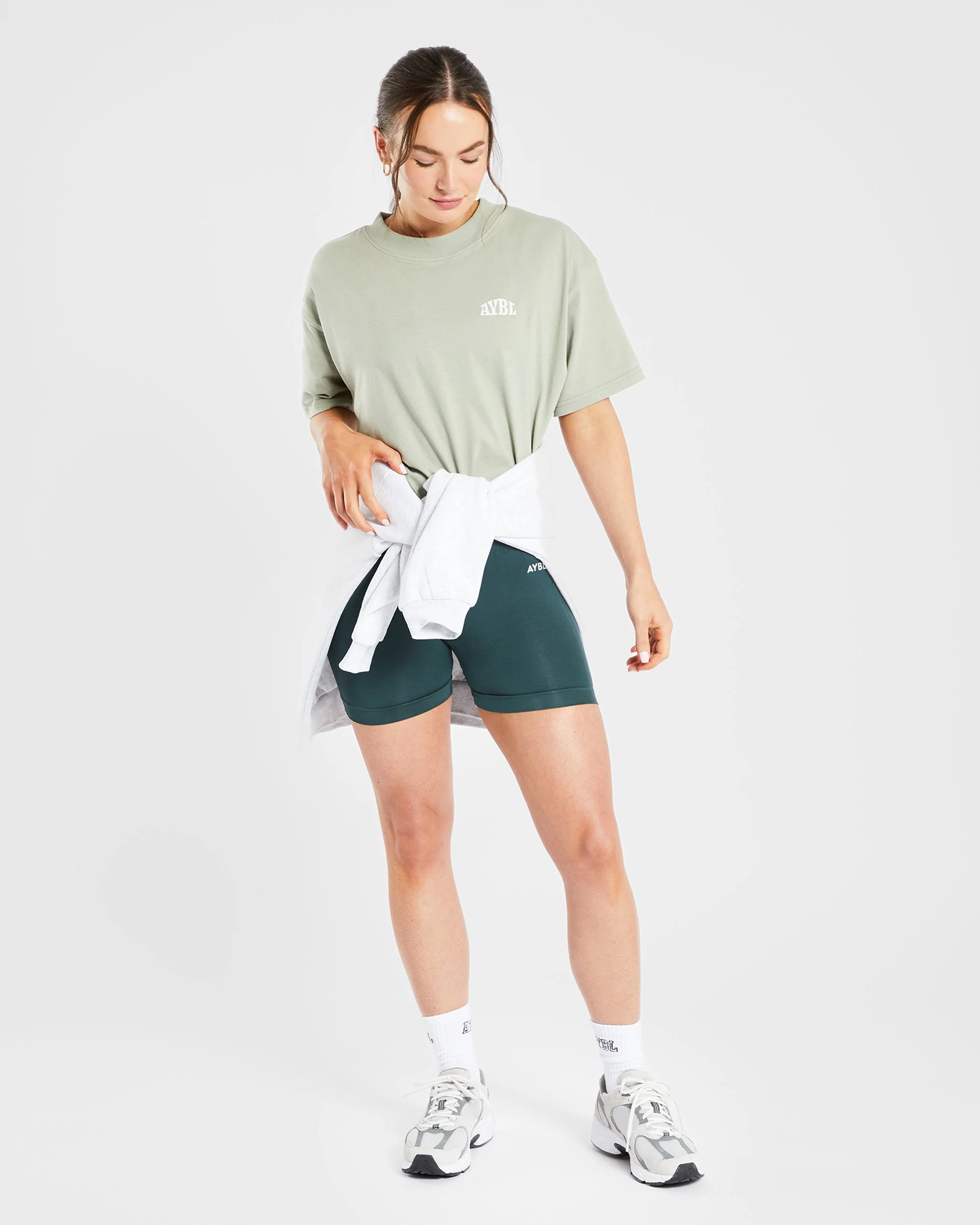 Mind Over Matter Oversized T Shirt - Groen - Image 7