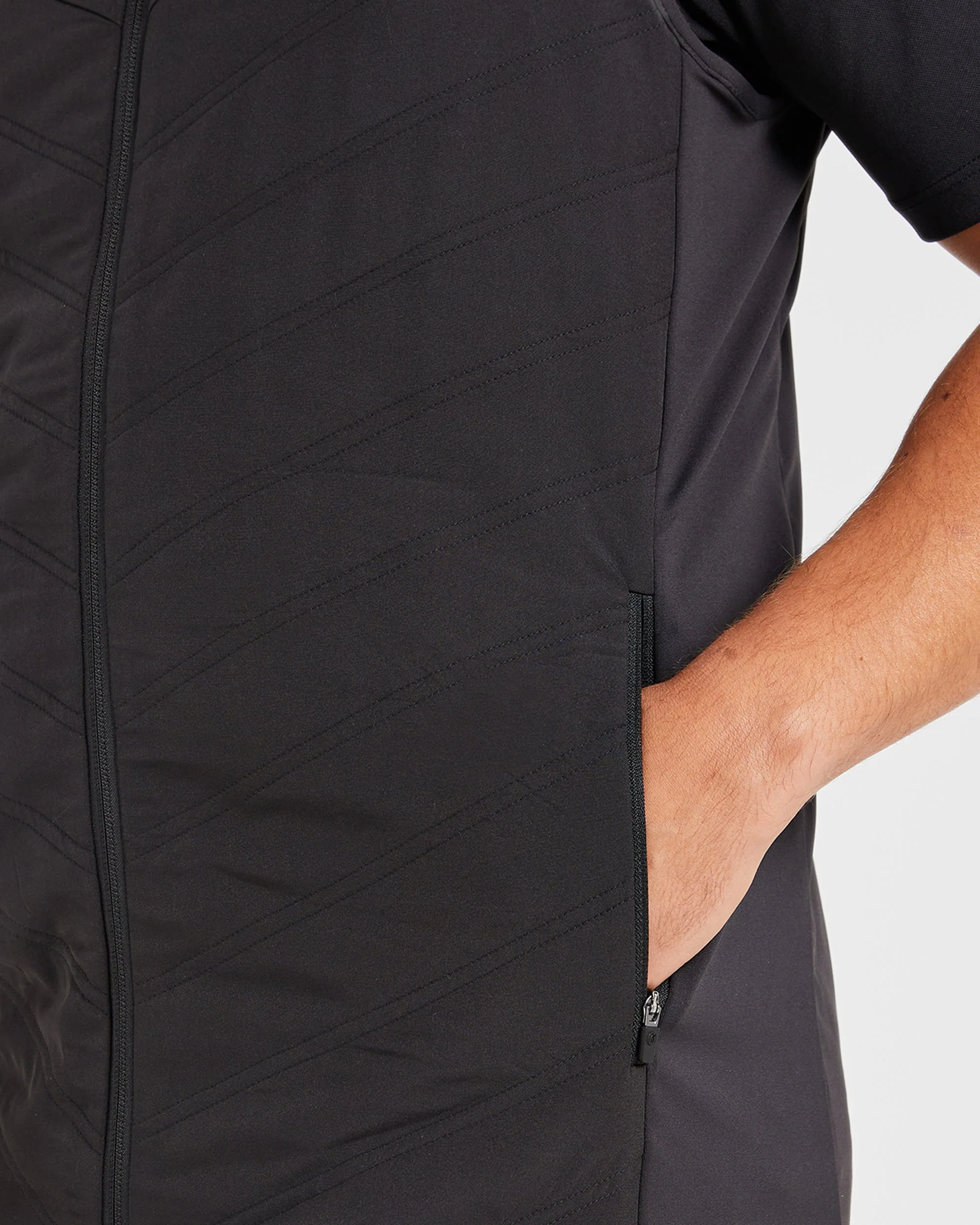 Performance Hybrid Gilet - Zwart - Image 6