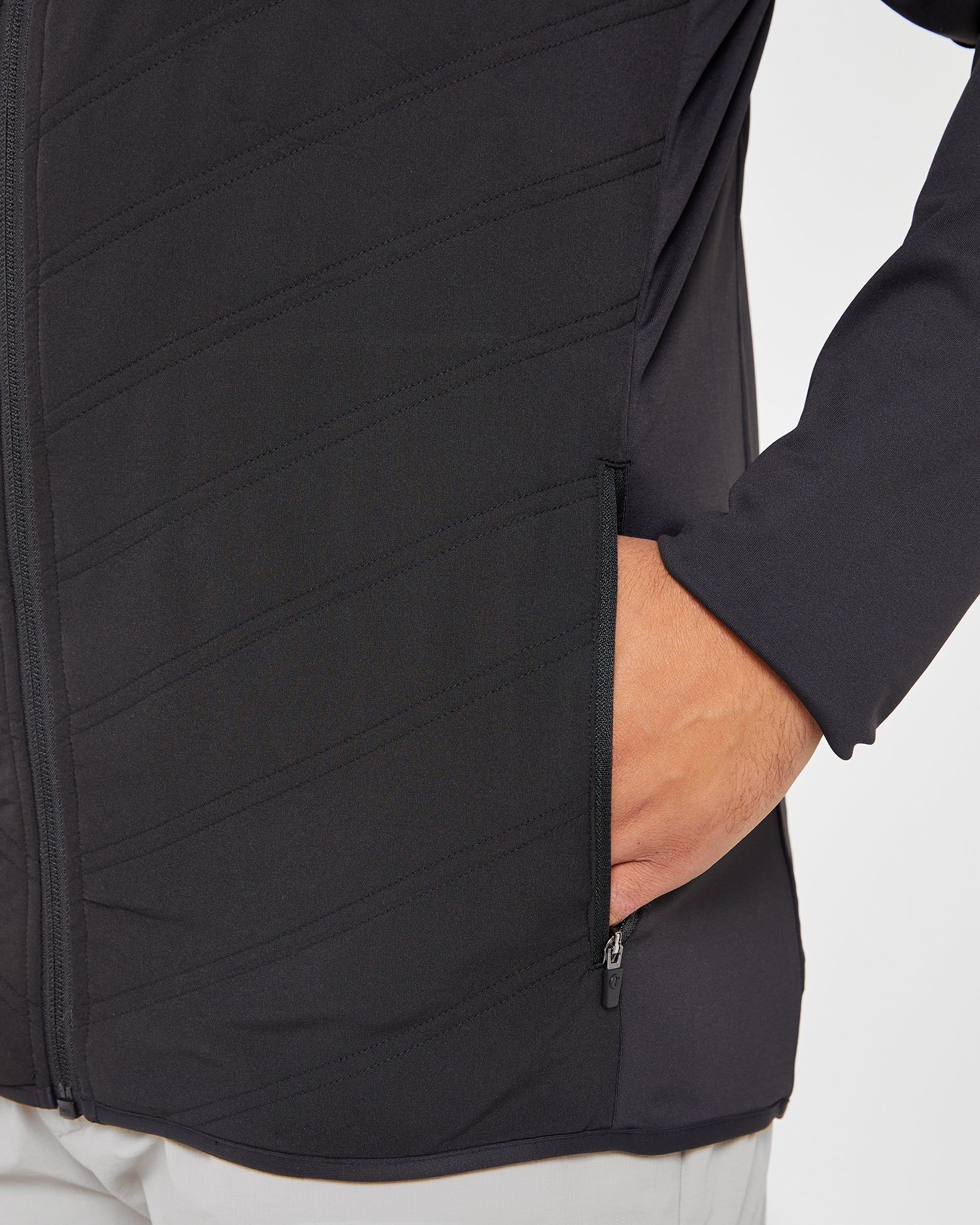 Performance Hybrid Jacket - Zwart - Image 6