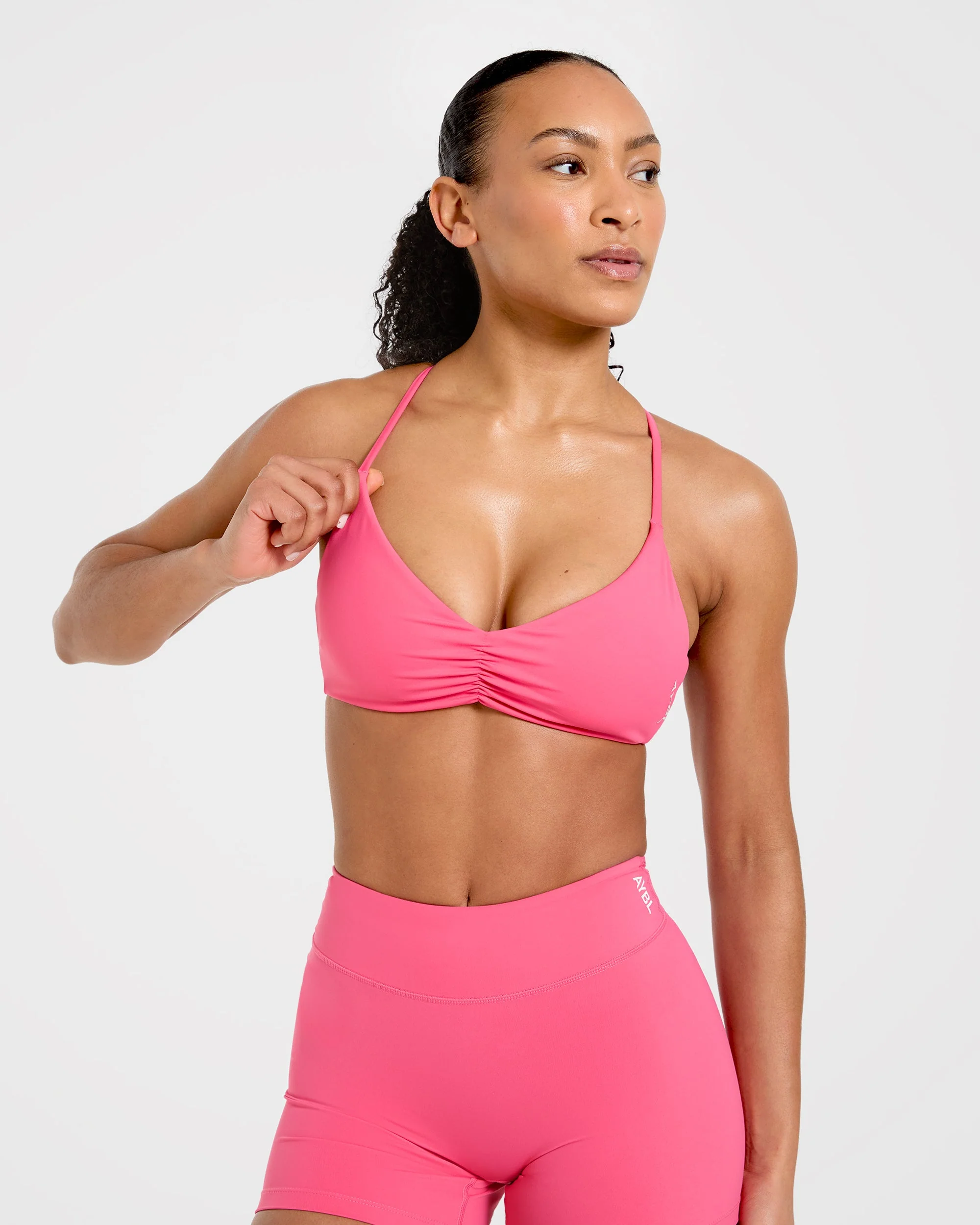 Physique Sports Bra - Roseberry Roze - Image 8