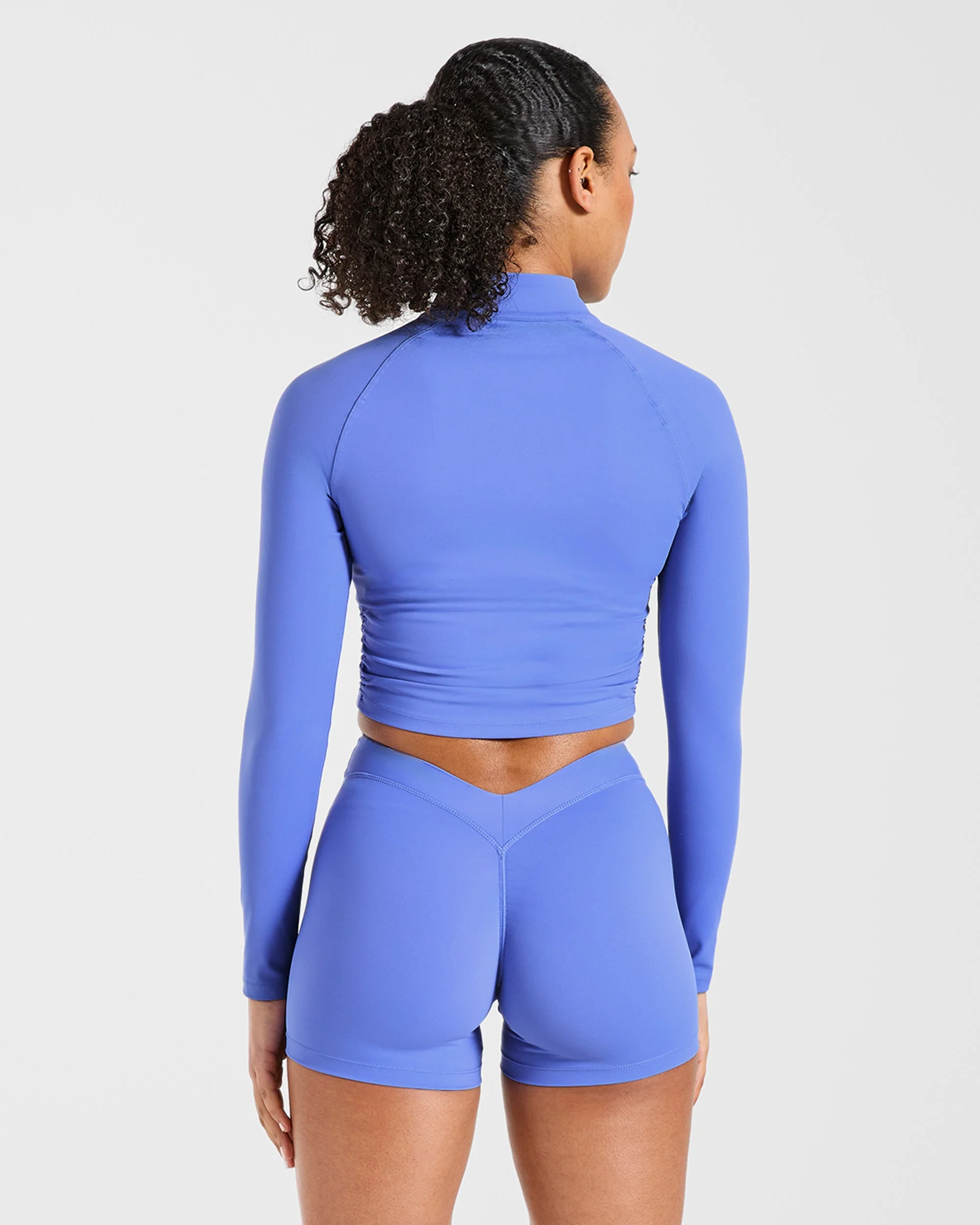 Physique Zip Up Jacket - Cornflower Paars - Image 2
