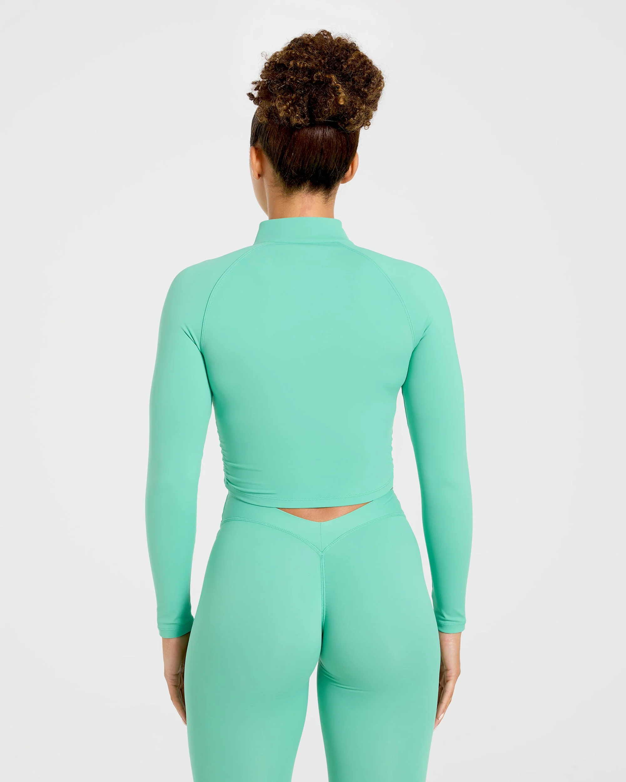 Physique Zip Up Jacket - Summer Groen - Image 2
