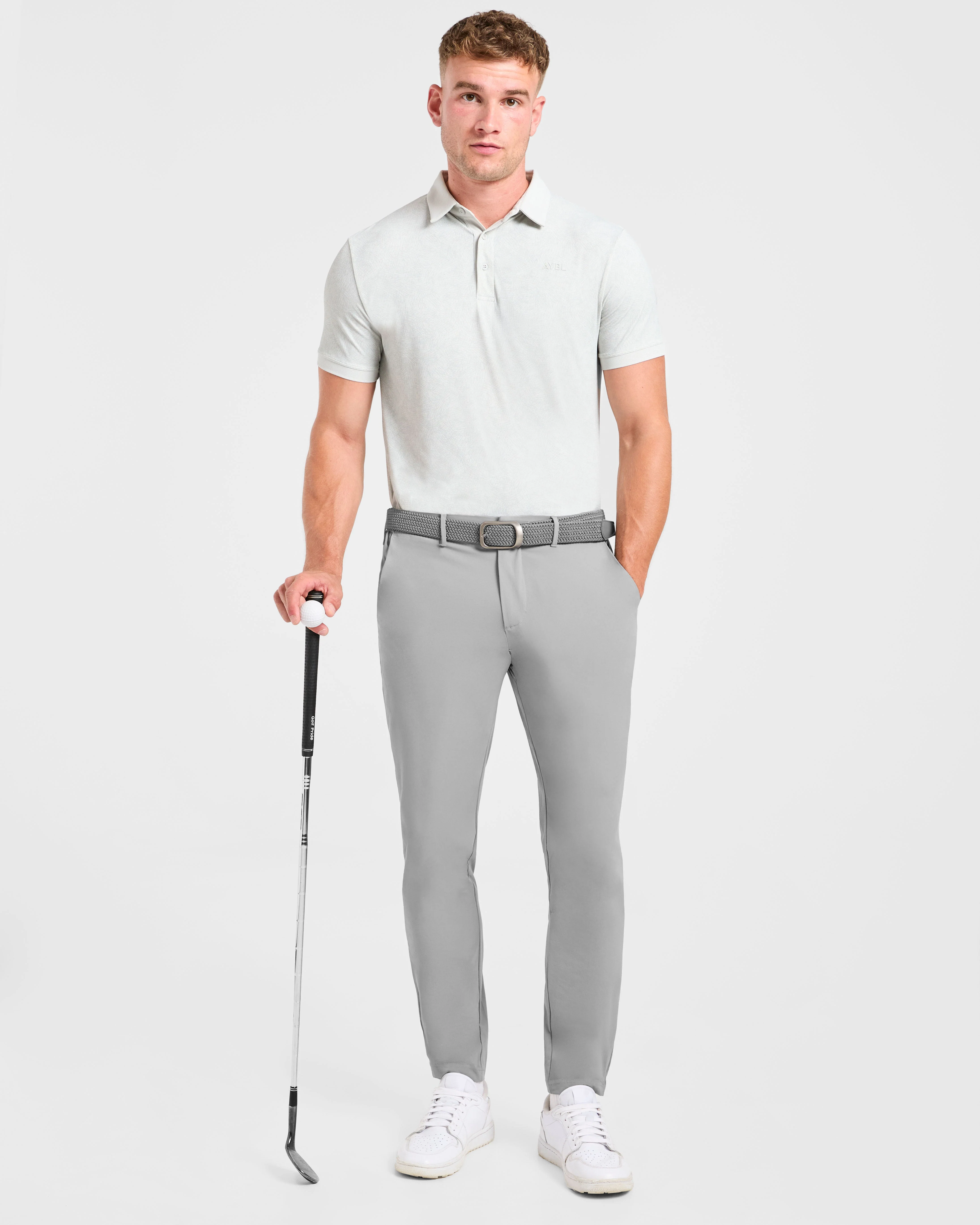 Precision Static Polo - Ice Grijs - Image 7