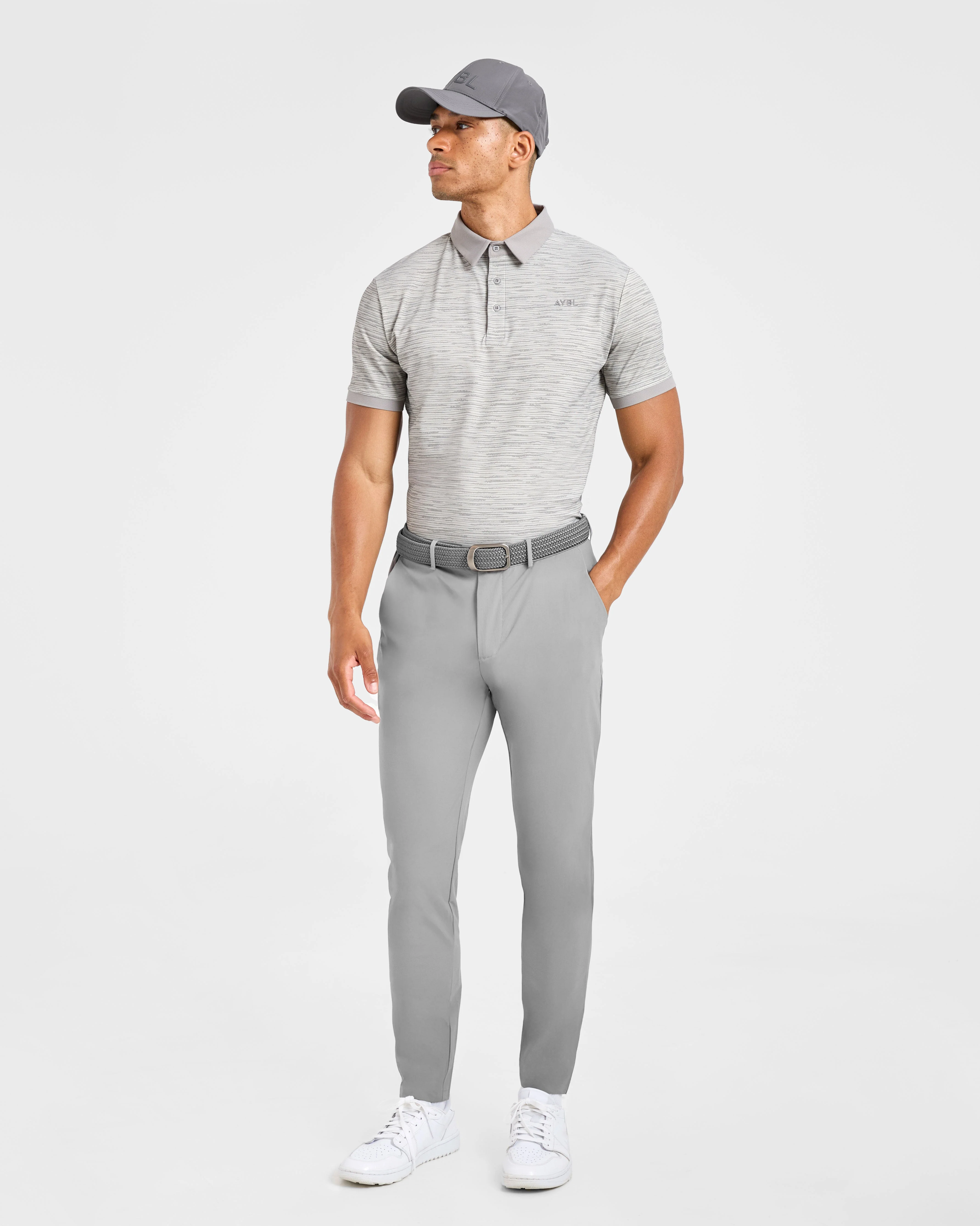 Precision Stripe Polo - Grijs - Image 7