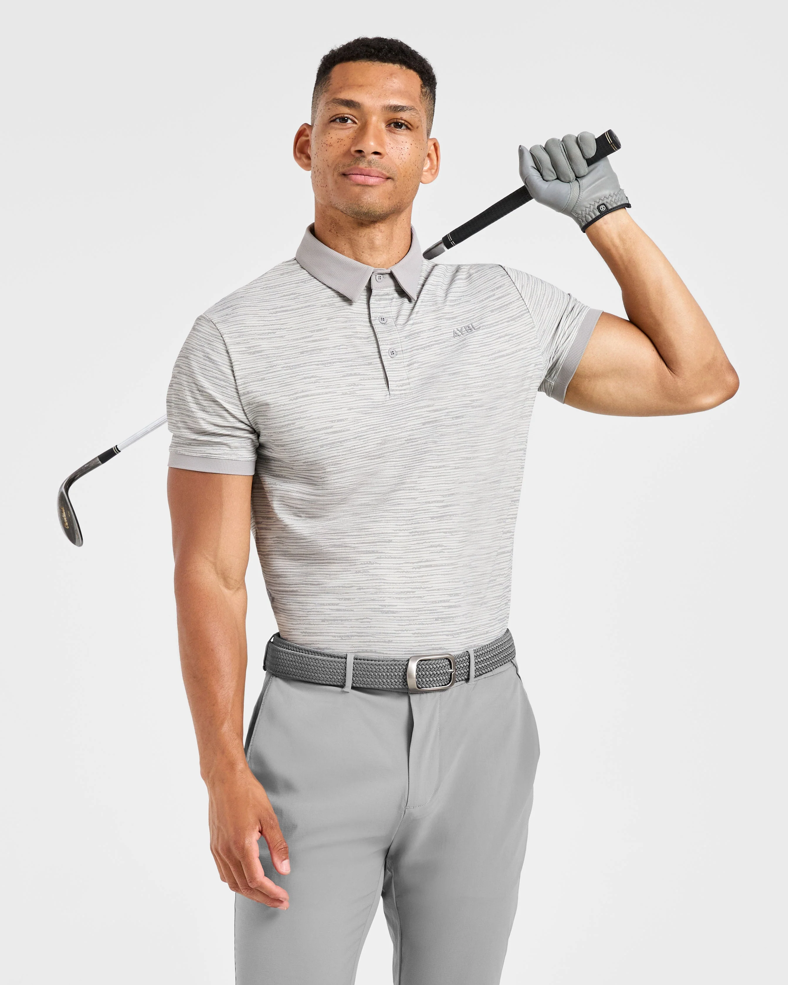 Precision Stripe Polo - Grijs - Image 8
