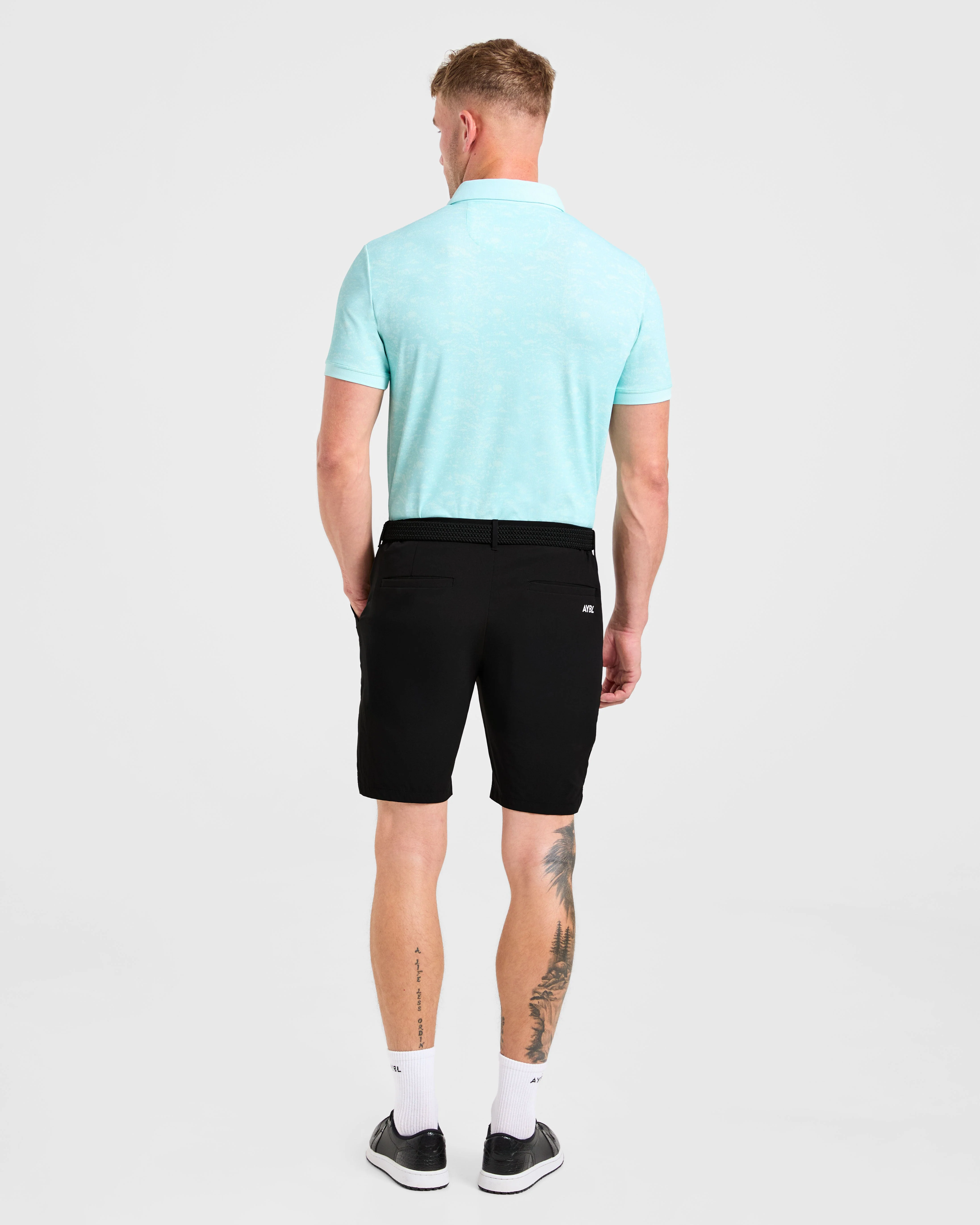 Precision Texture Polo - Summer Blauw - Image 4