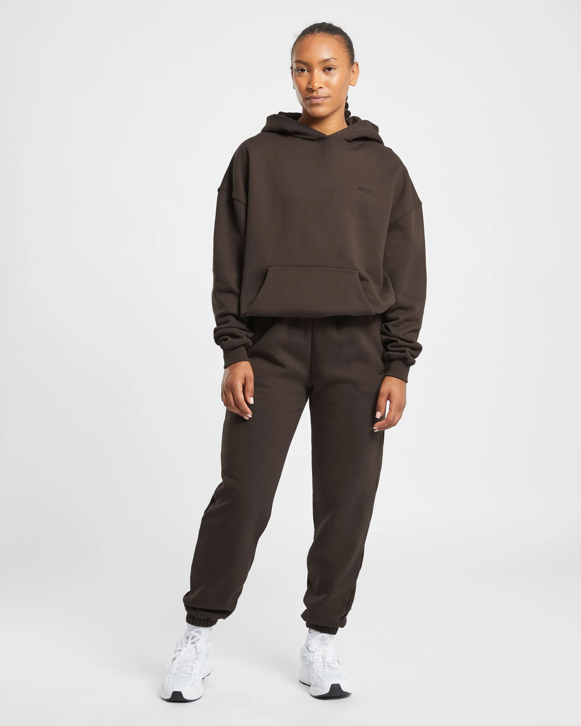 Premium Oversized Hoodie - Coffee Bruin - Image 3