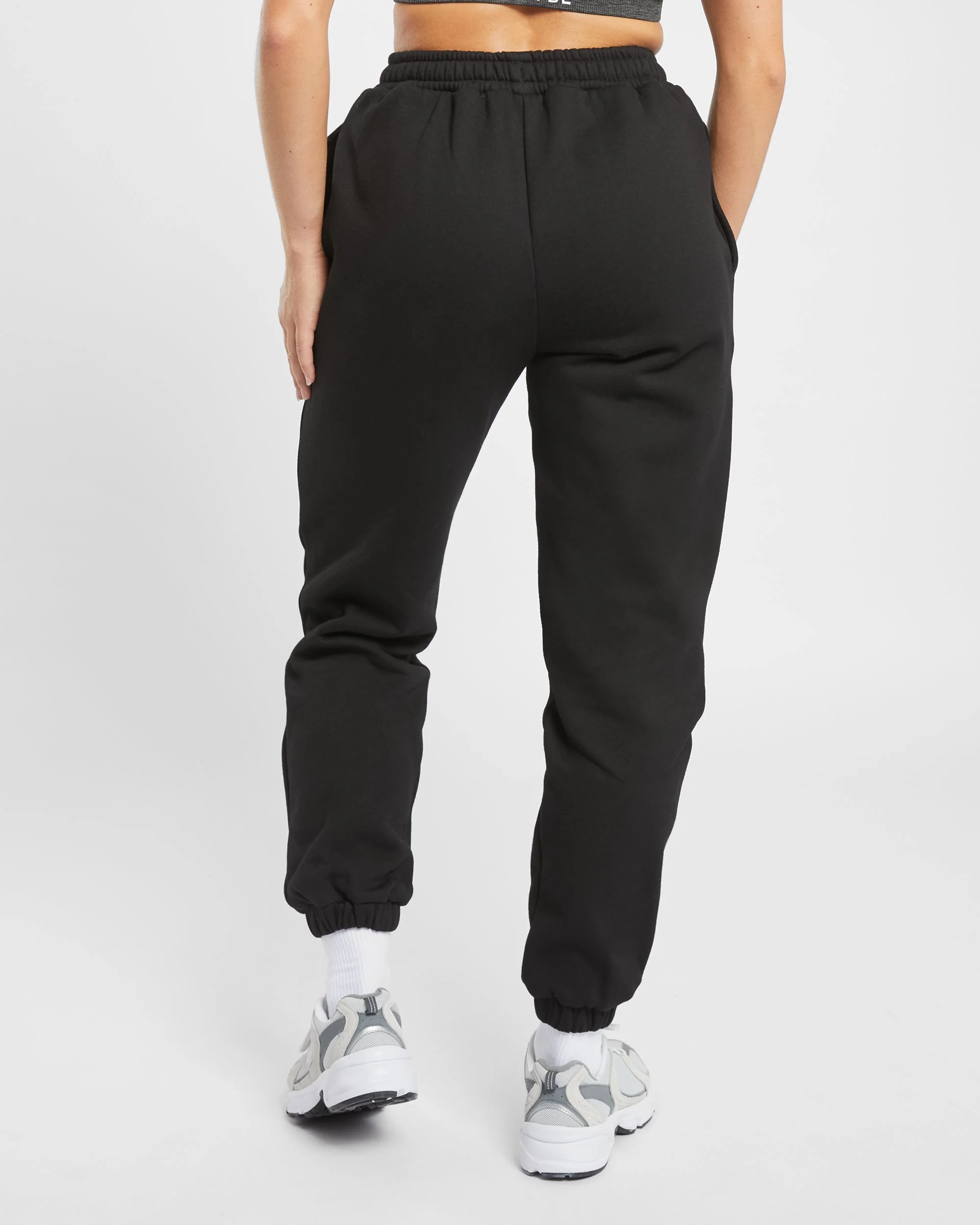 Premium Oversized Joggers - Zwart - Image 2