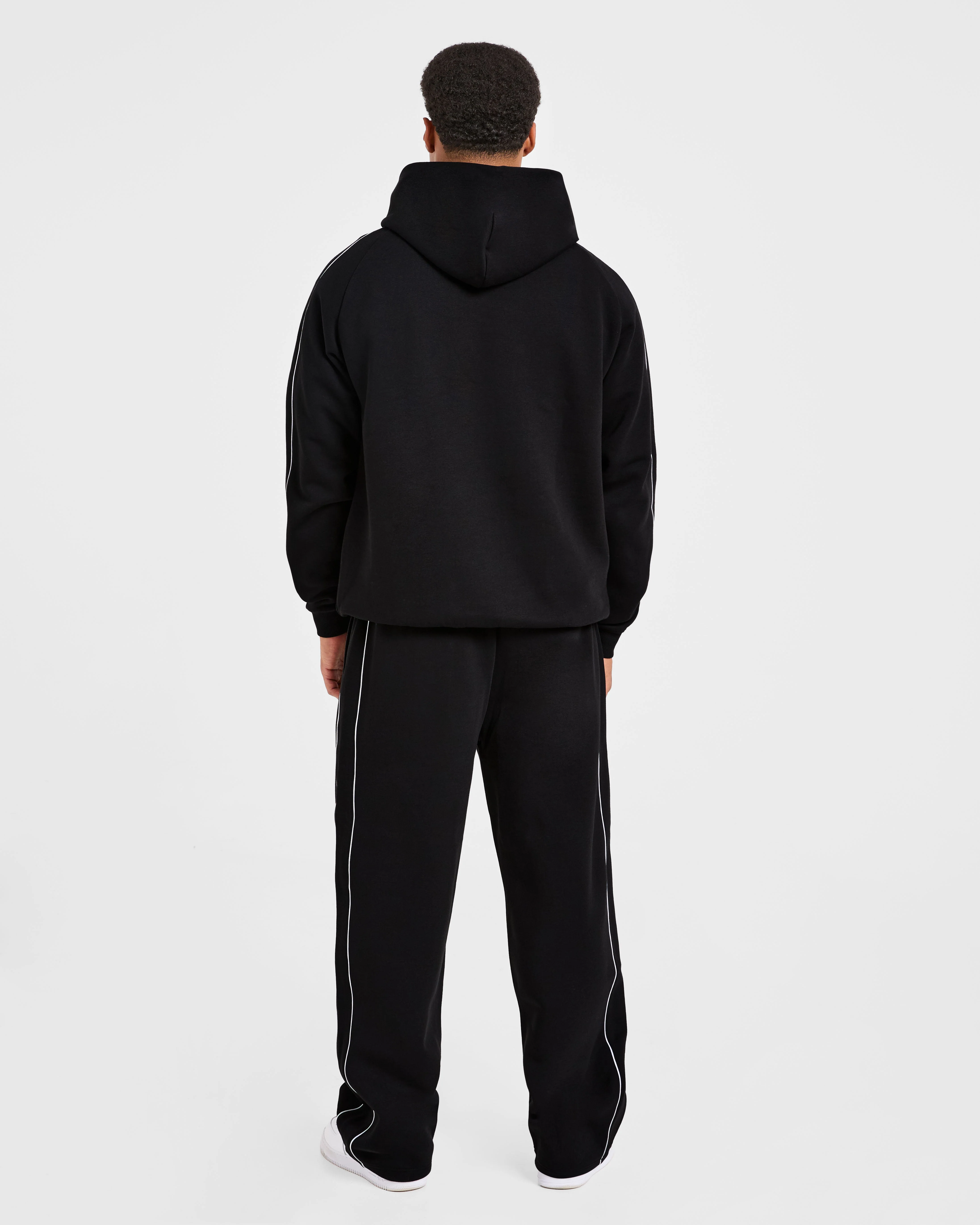 Restore Oversized Straight Leg Joggers - Zwart - Image 4