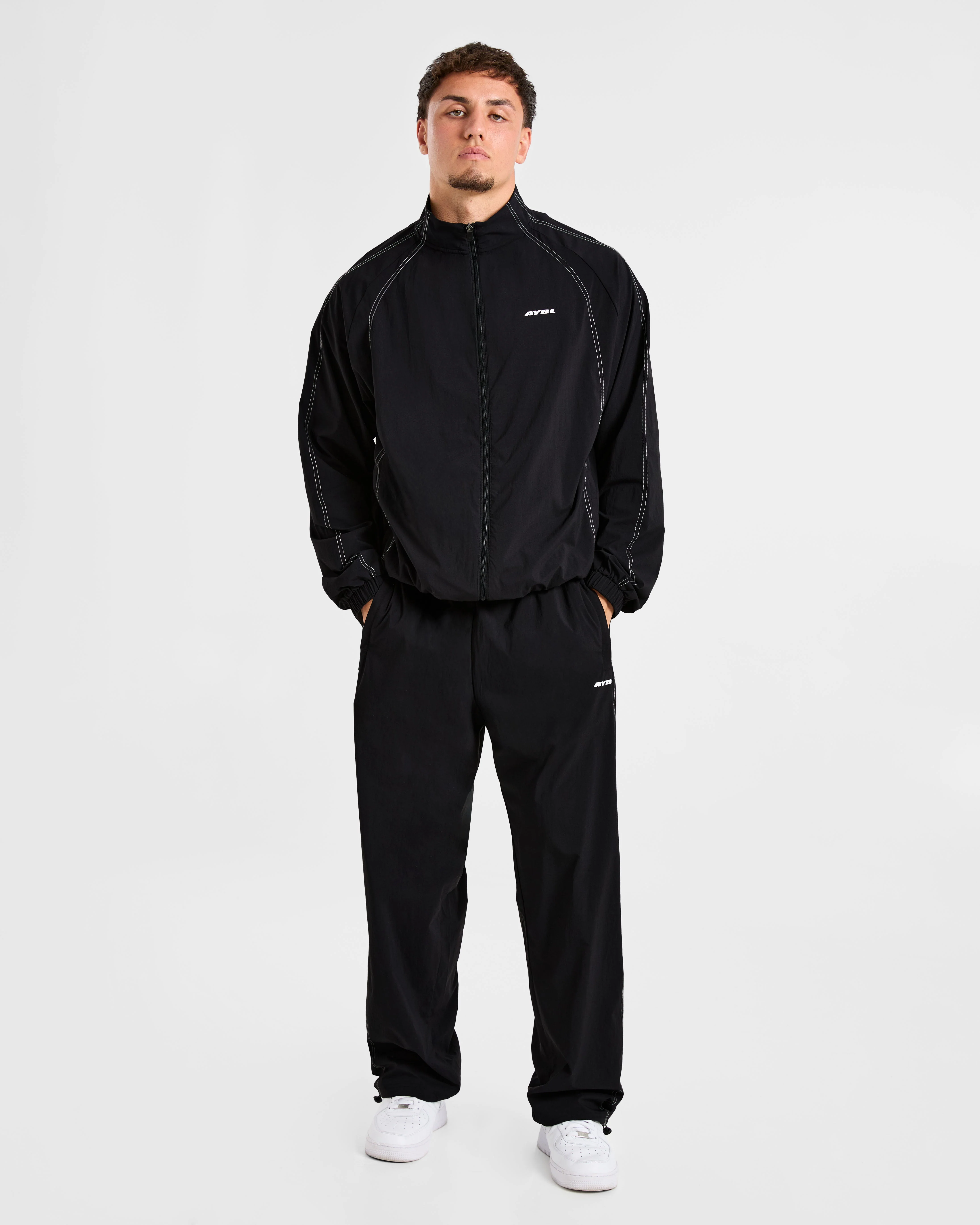 Restore Track Jacket - Zwart - Image 3