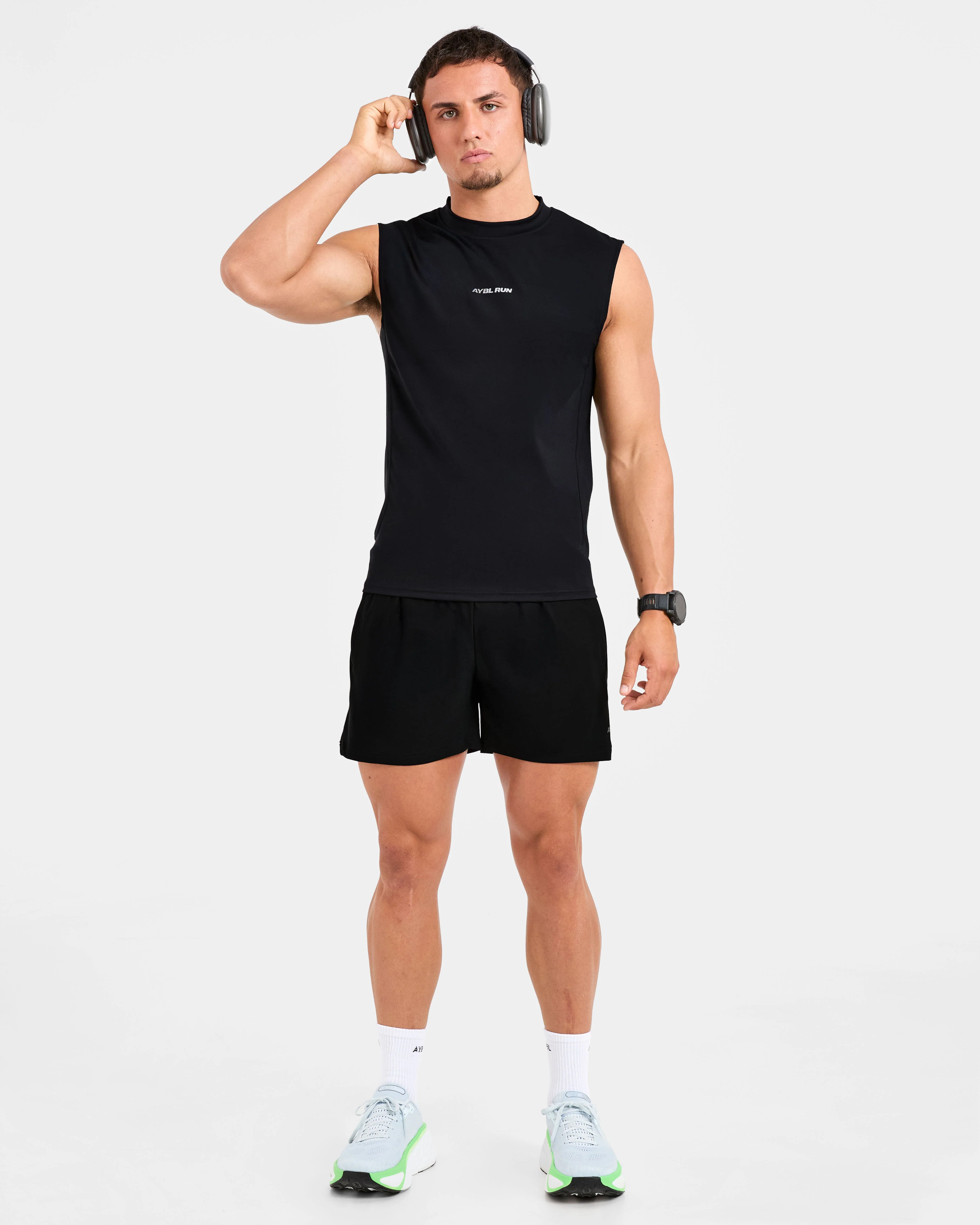 Run Slim Tank - Zwart - Image 8