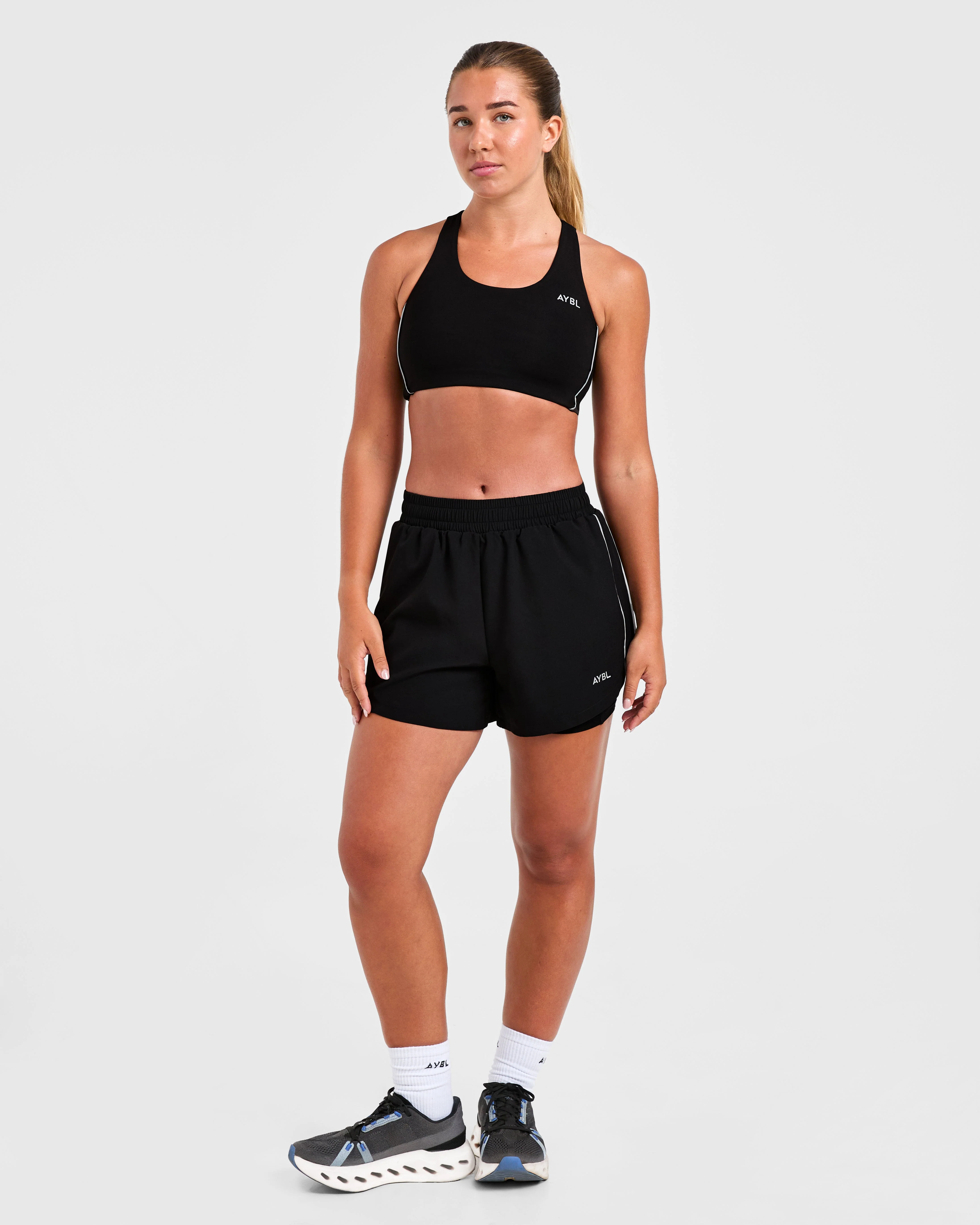 Run Sports Bra - Zwart - Image 3