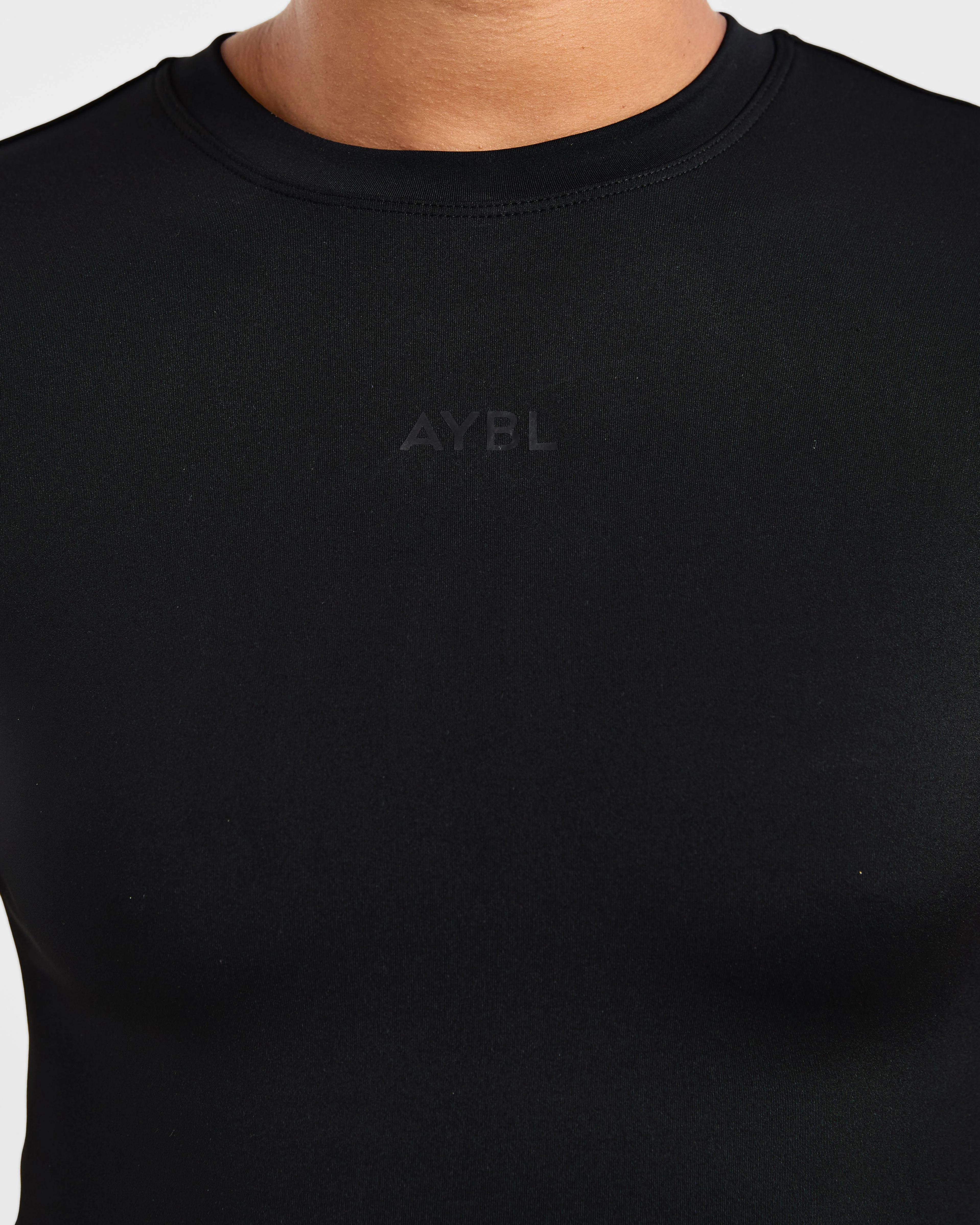 Sculpt T Shirt - Zwart - Image 5