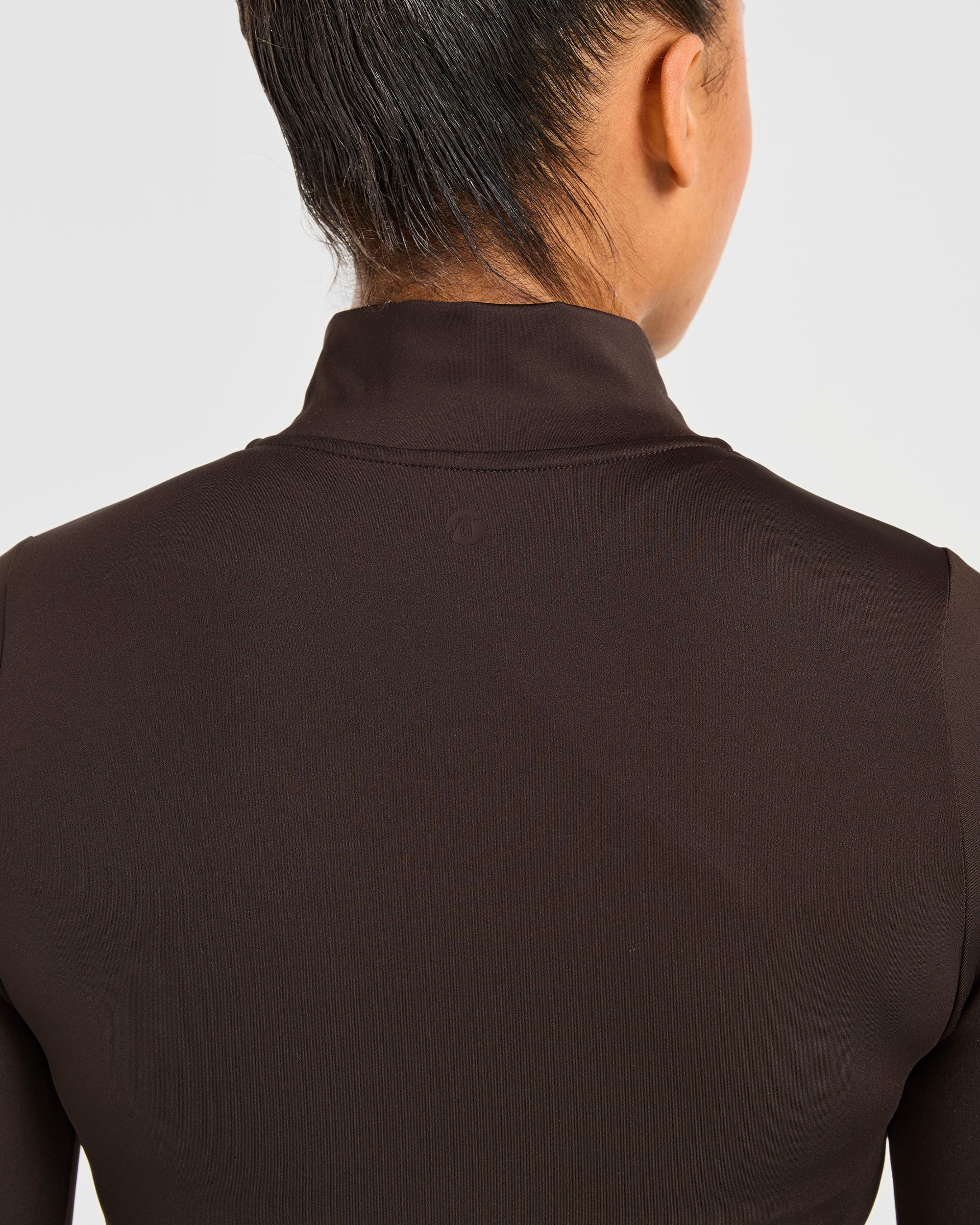 Sculpt Zip Jacket - Deep Cocoa Bruin - Image 6