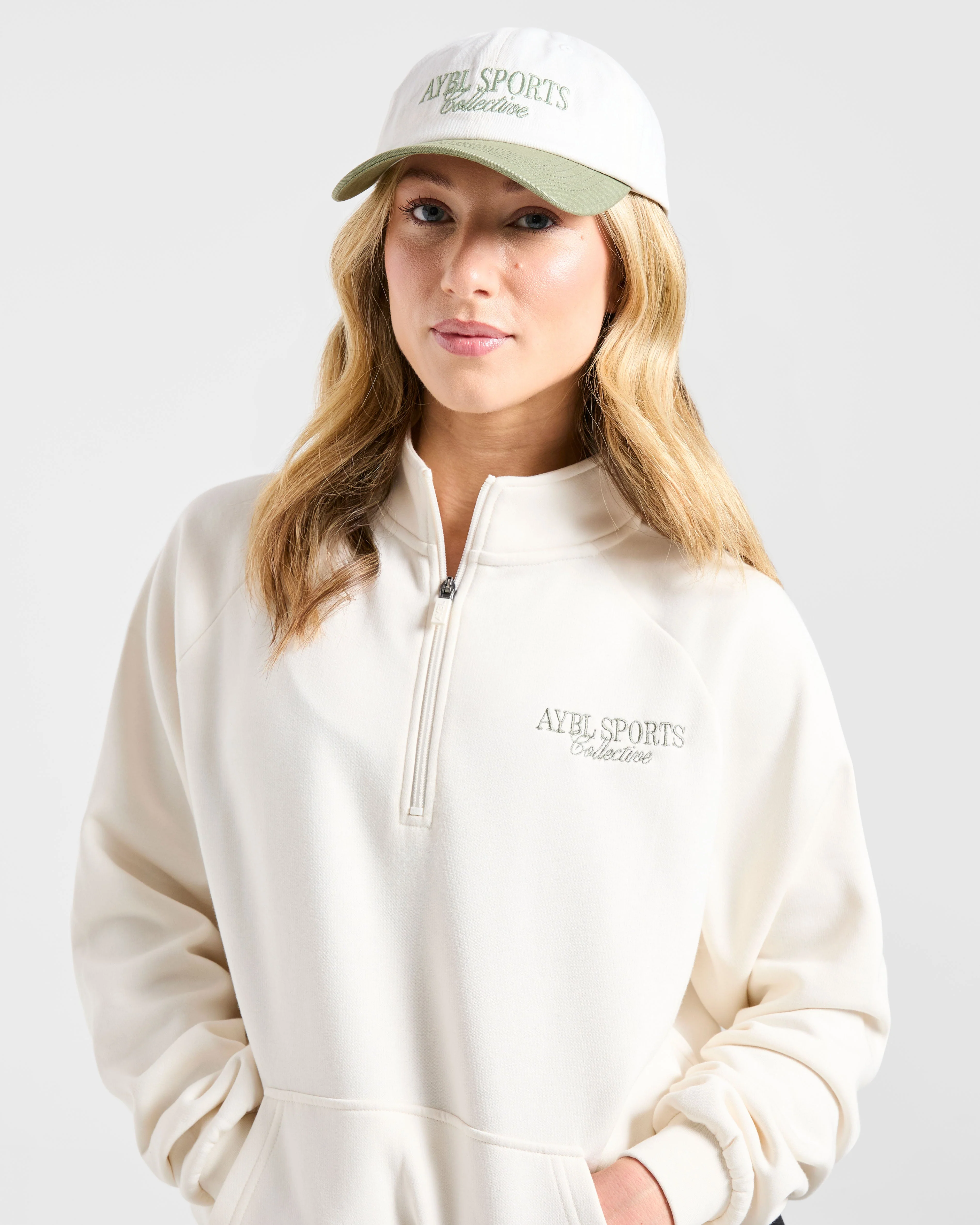 Sports Collective Cap - Off Wit/Groen - Image 4