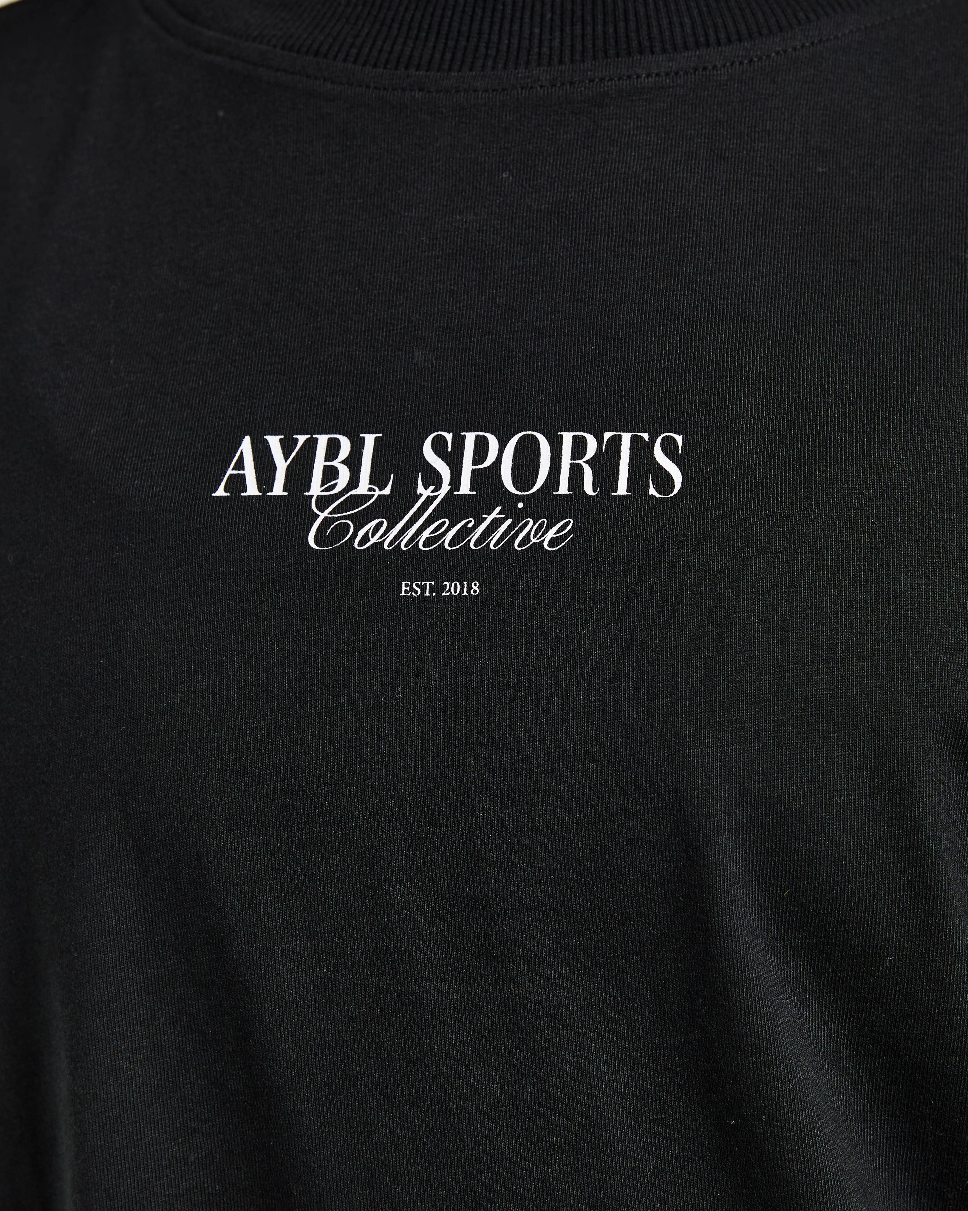 Sports Collective Oversized T Shirt - Zwart - Image 5