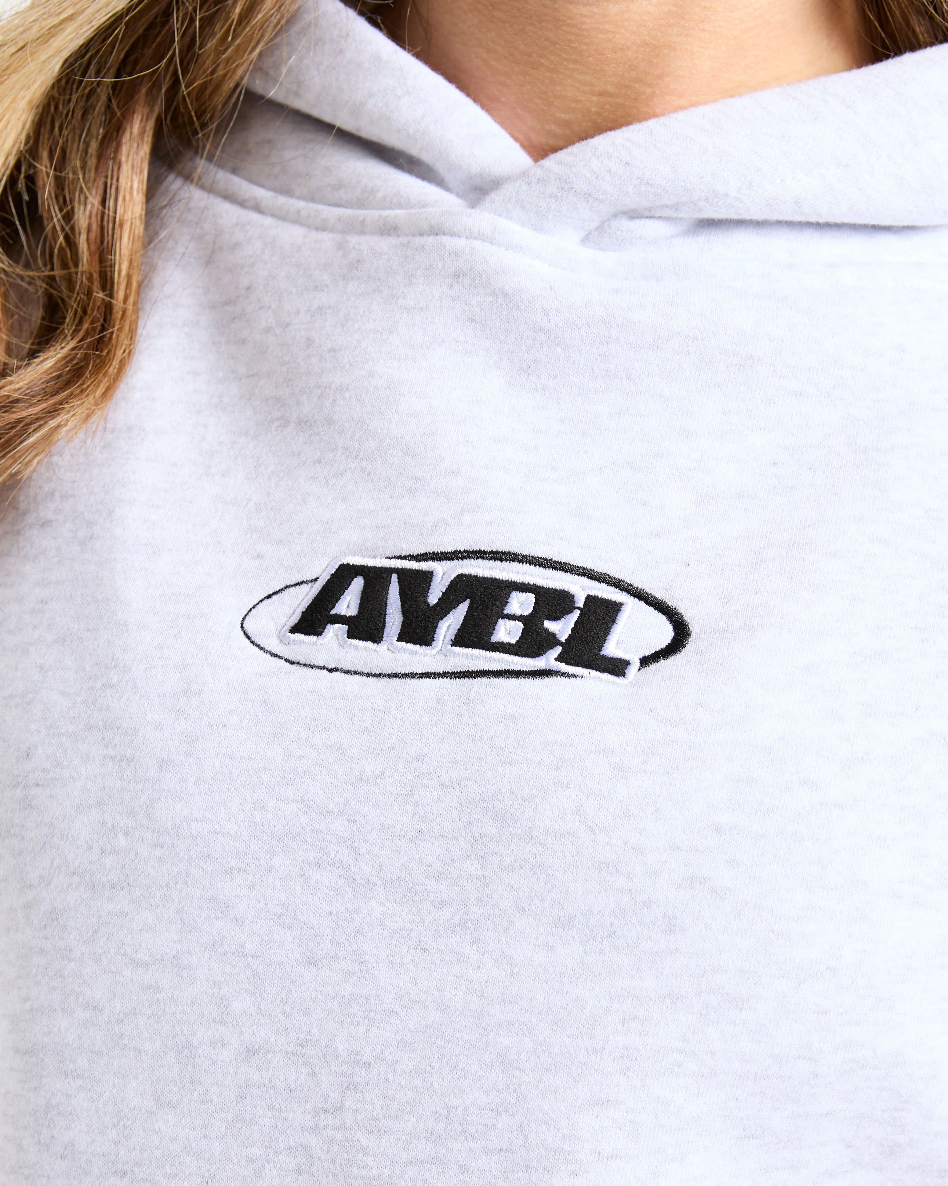 Sports Essentials Oversized Hoodie - Heather Grijs/Zwart - Image 5