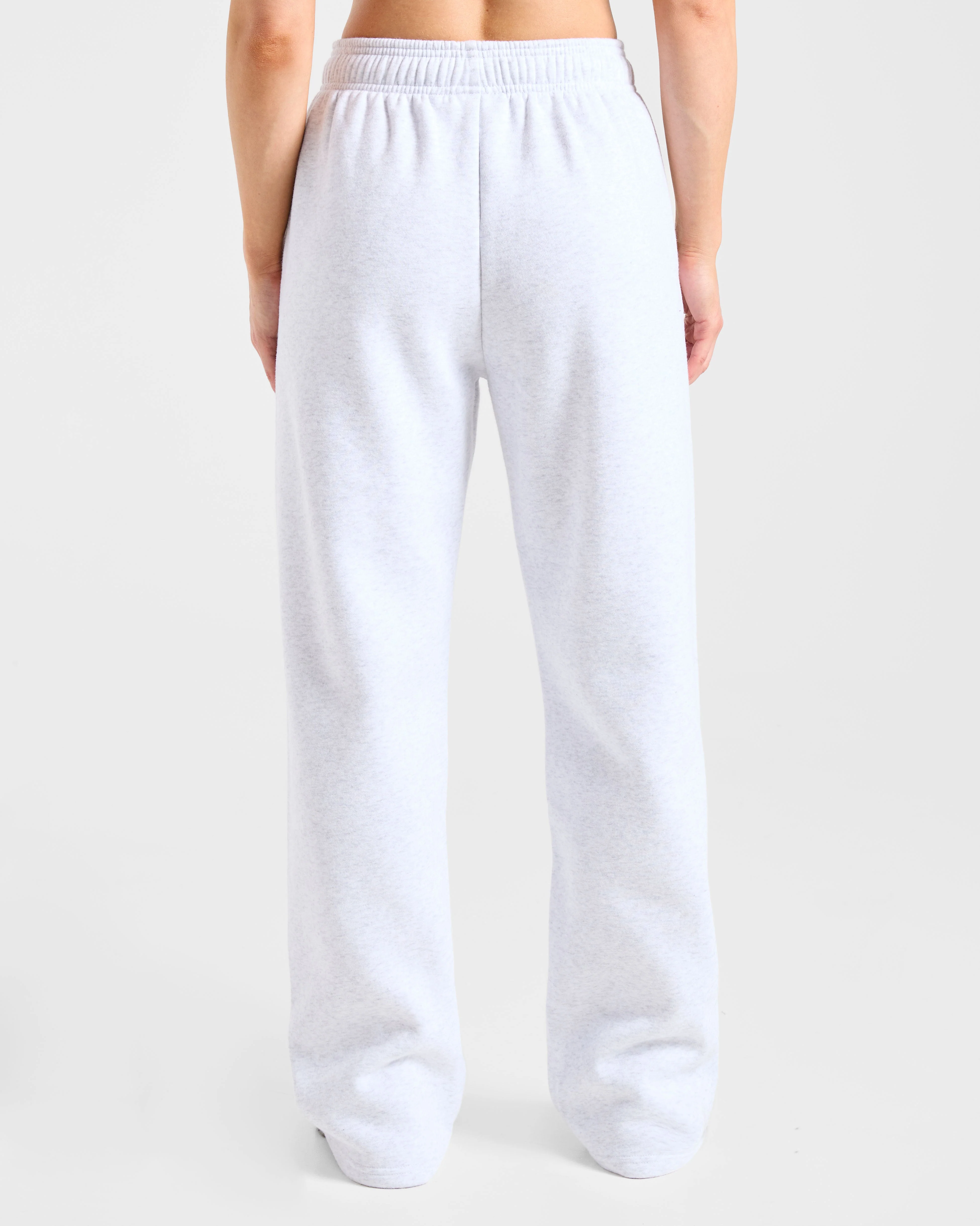 Sports Essentials Oversized Straight Leg Joggers - Heather Grijs/Zwart - Image 2