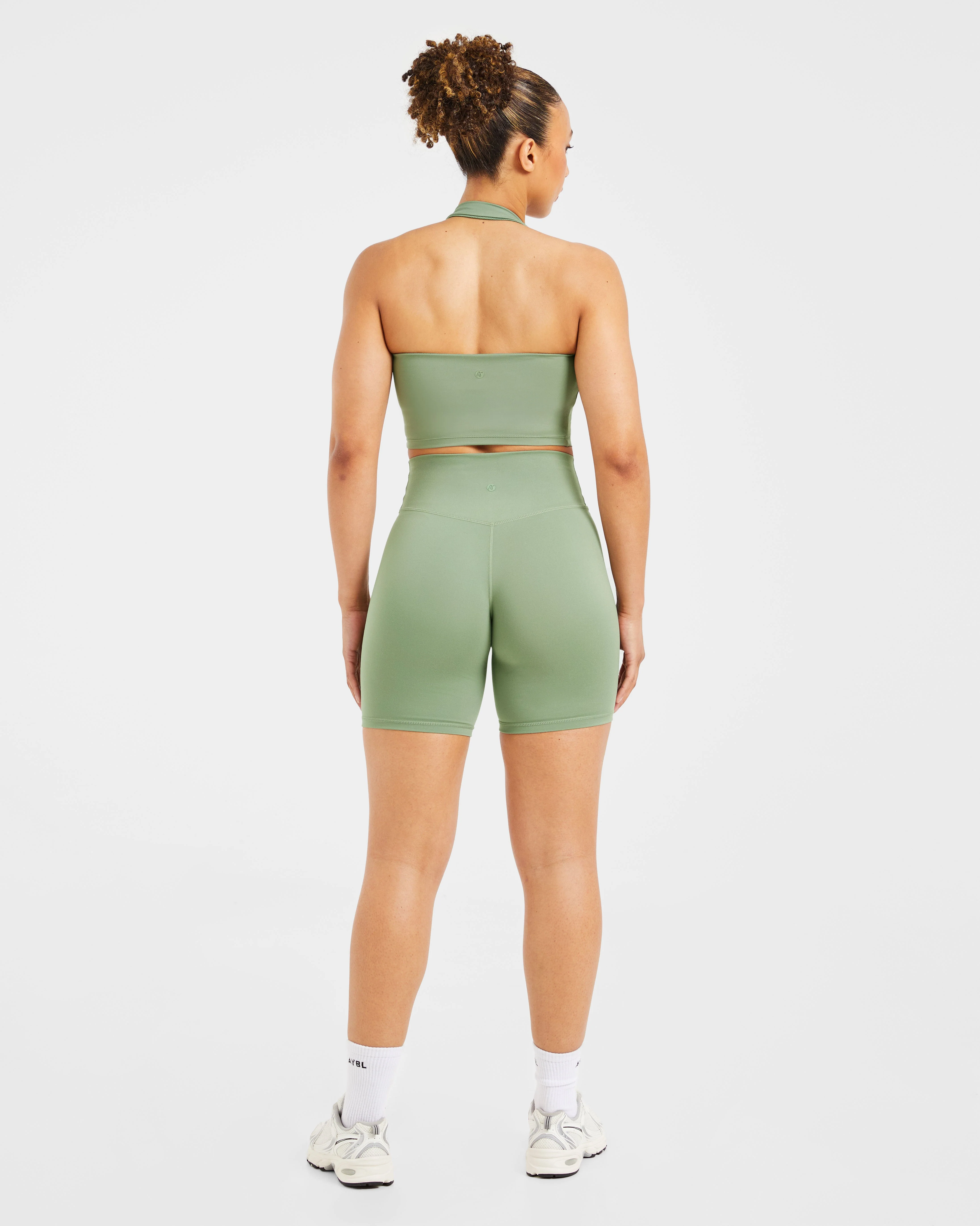 Staple Cycling Shorts - Olive Groen - Image 4