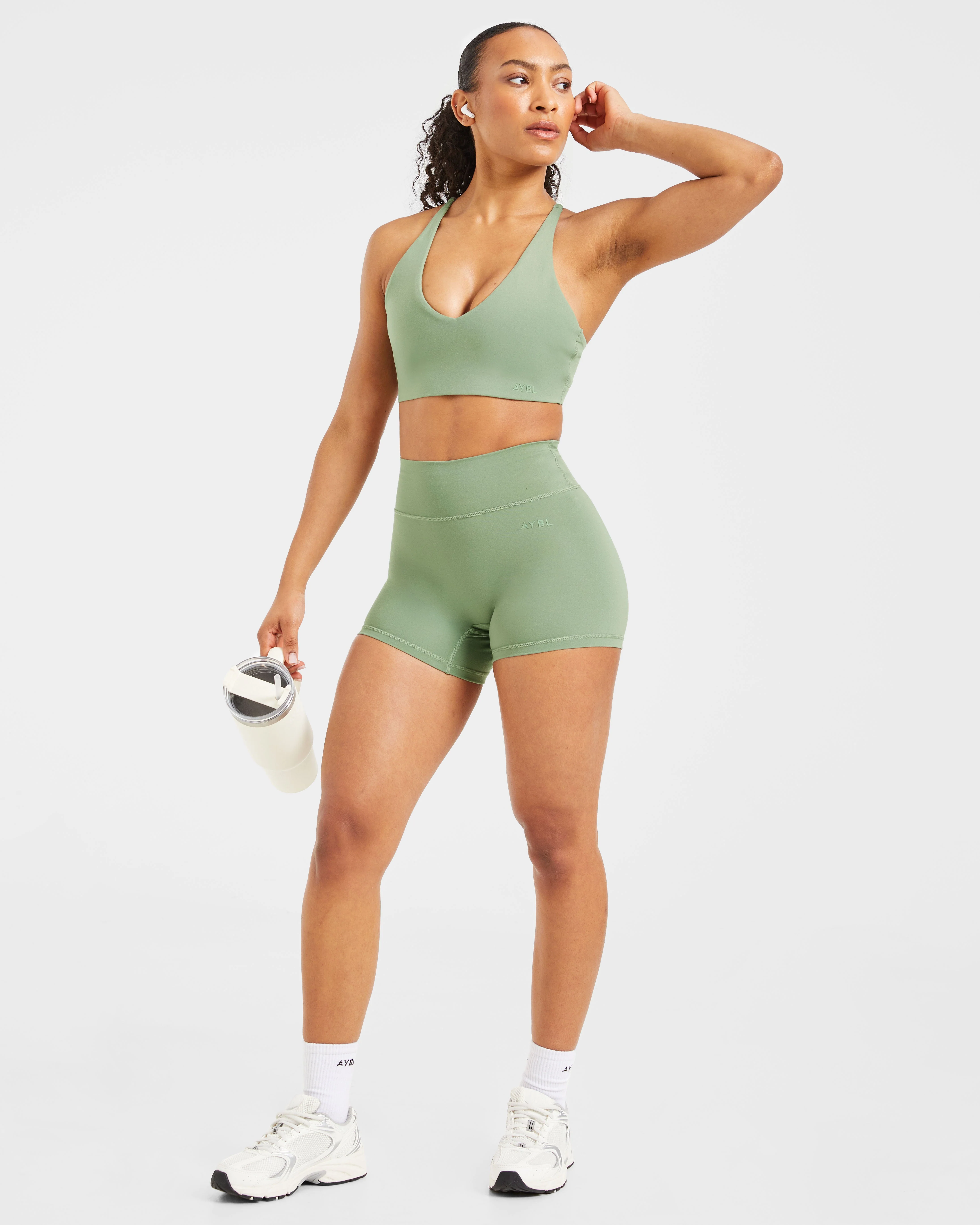 Staple Shorts - Olive Groen - Image 7