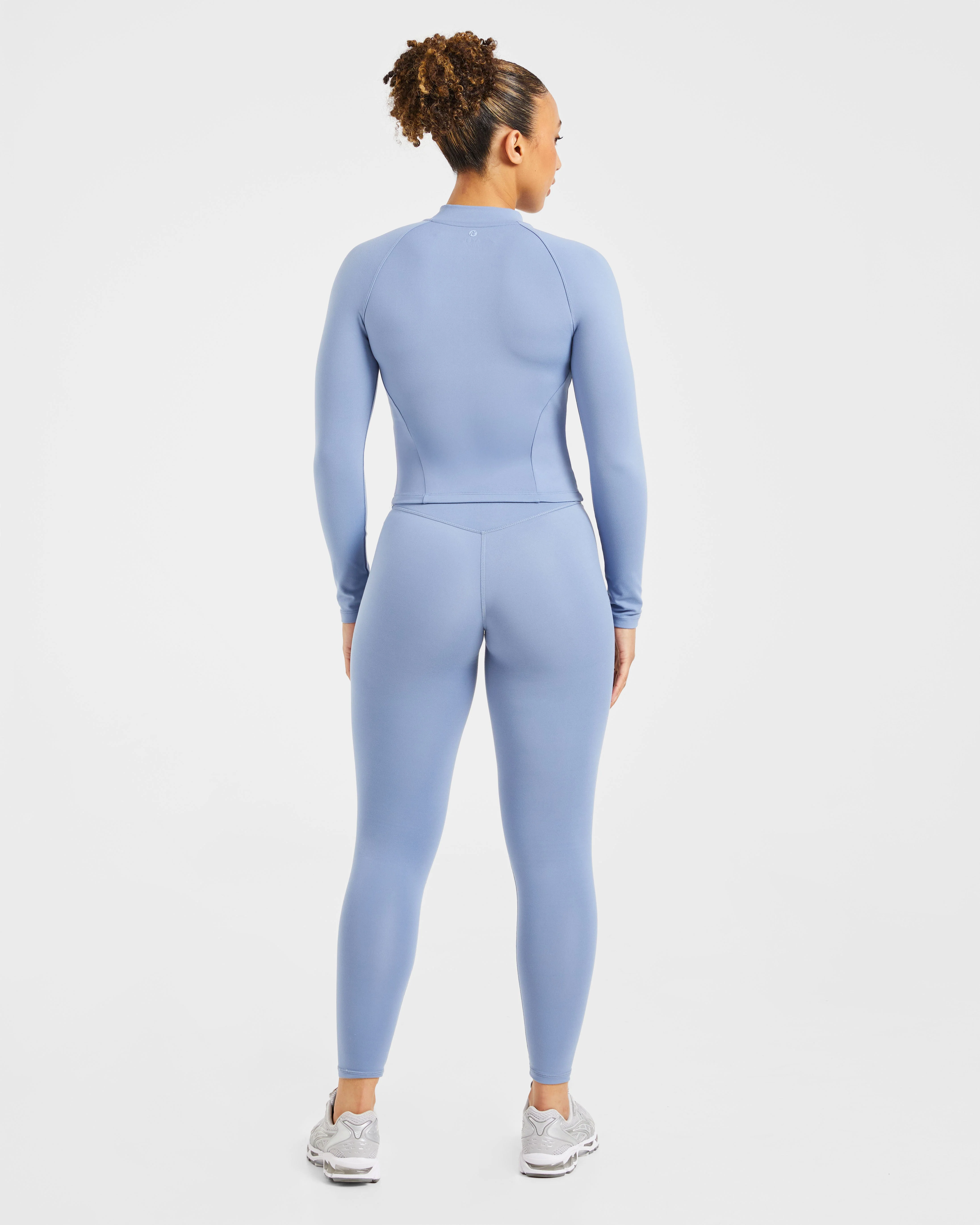 Staple Zip Jacket - Slate Blauw - Image 4