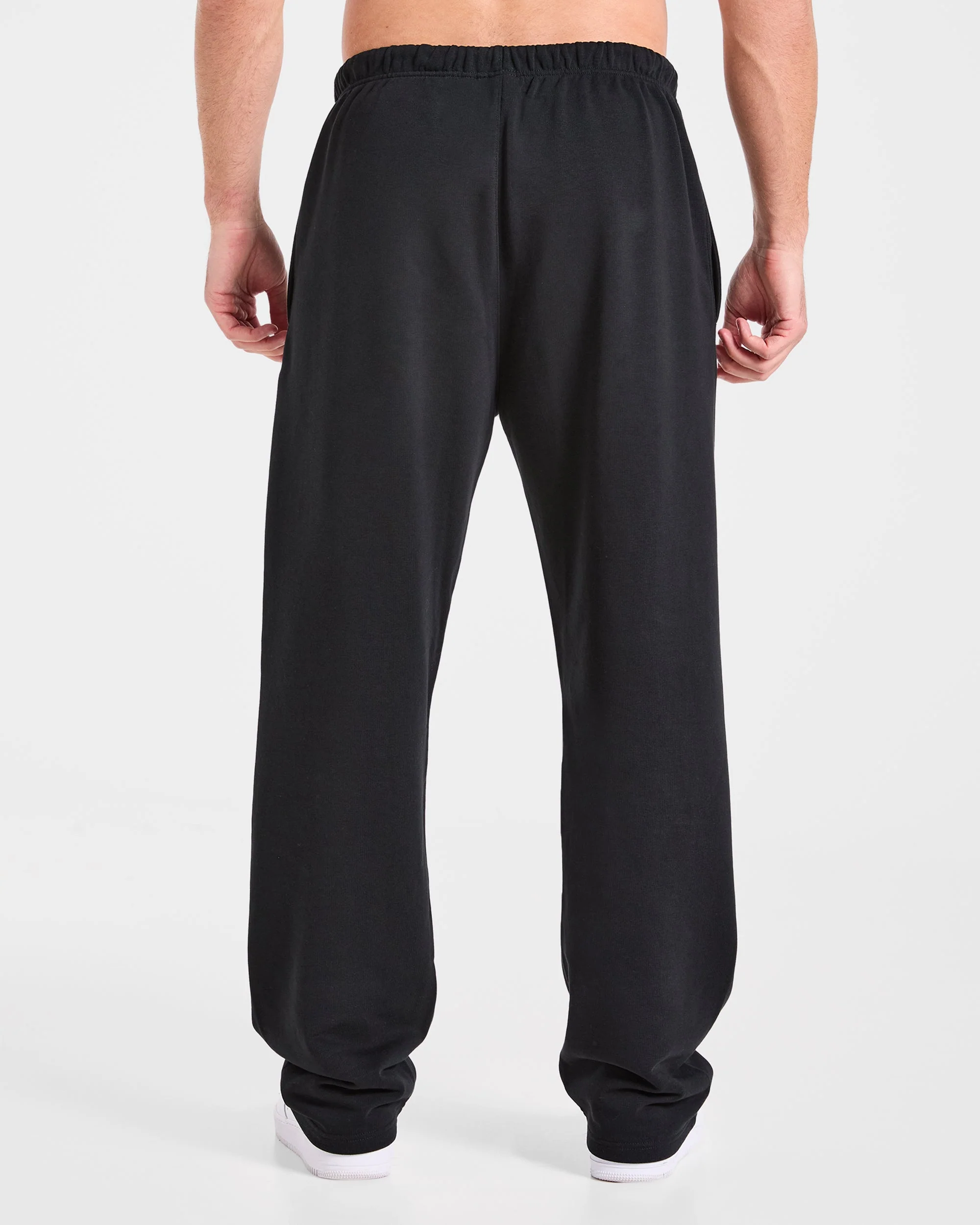Strength Division Oversized Straight Leg Joggers - Zwart/Blauw - Image 2