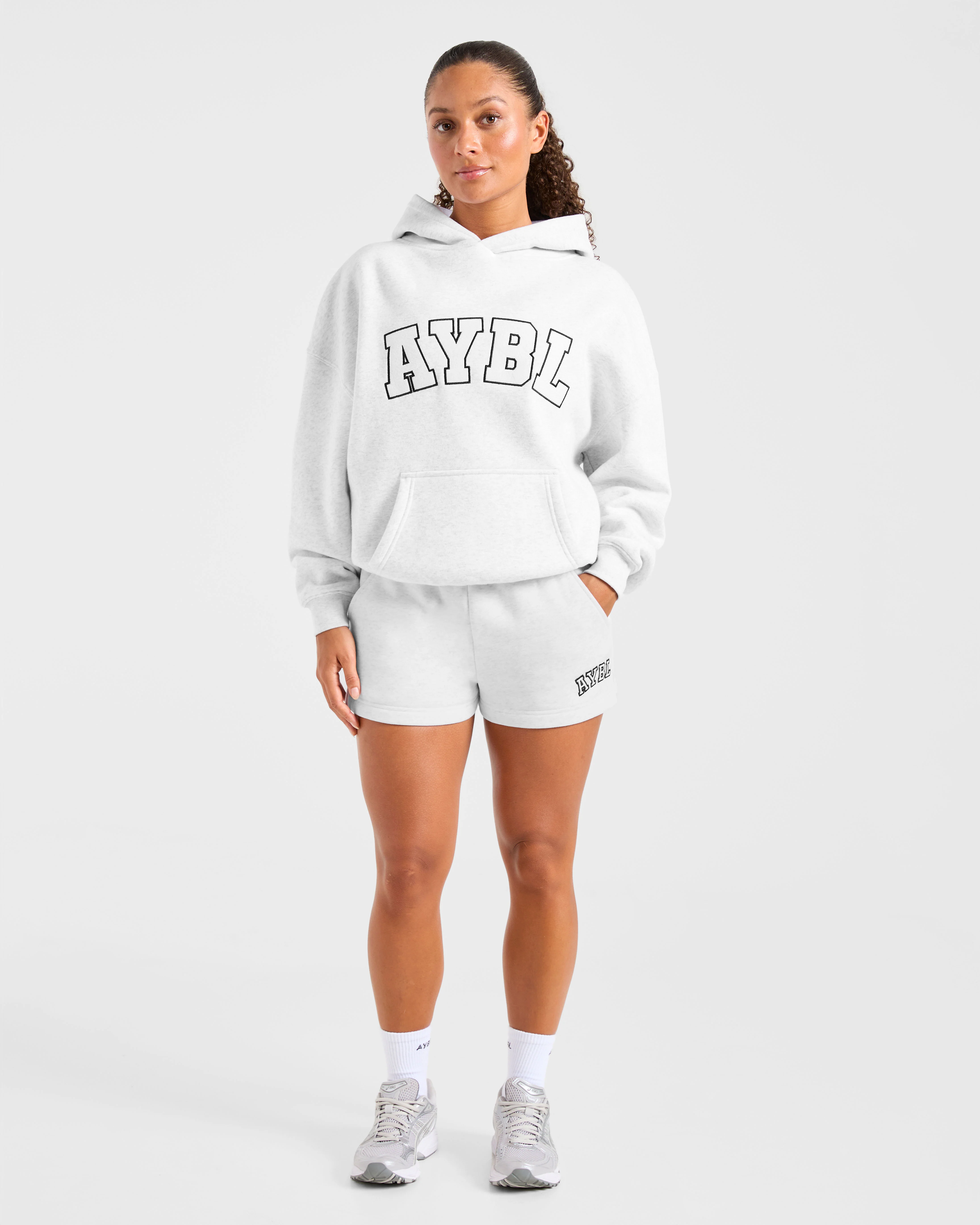 Varsity 2.0 Oversized Shorts - Heather Grijs - Image 3