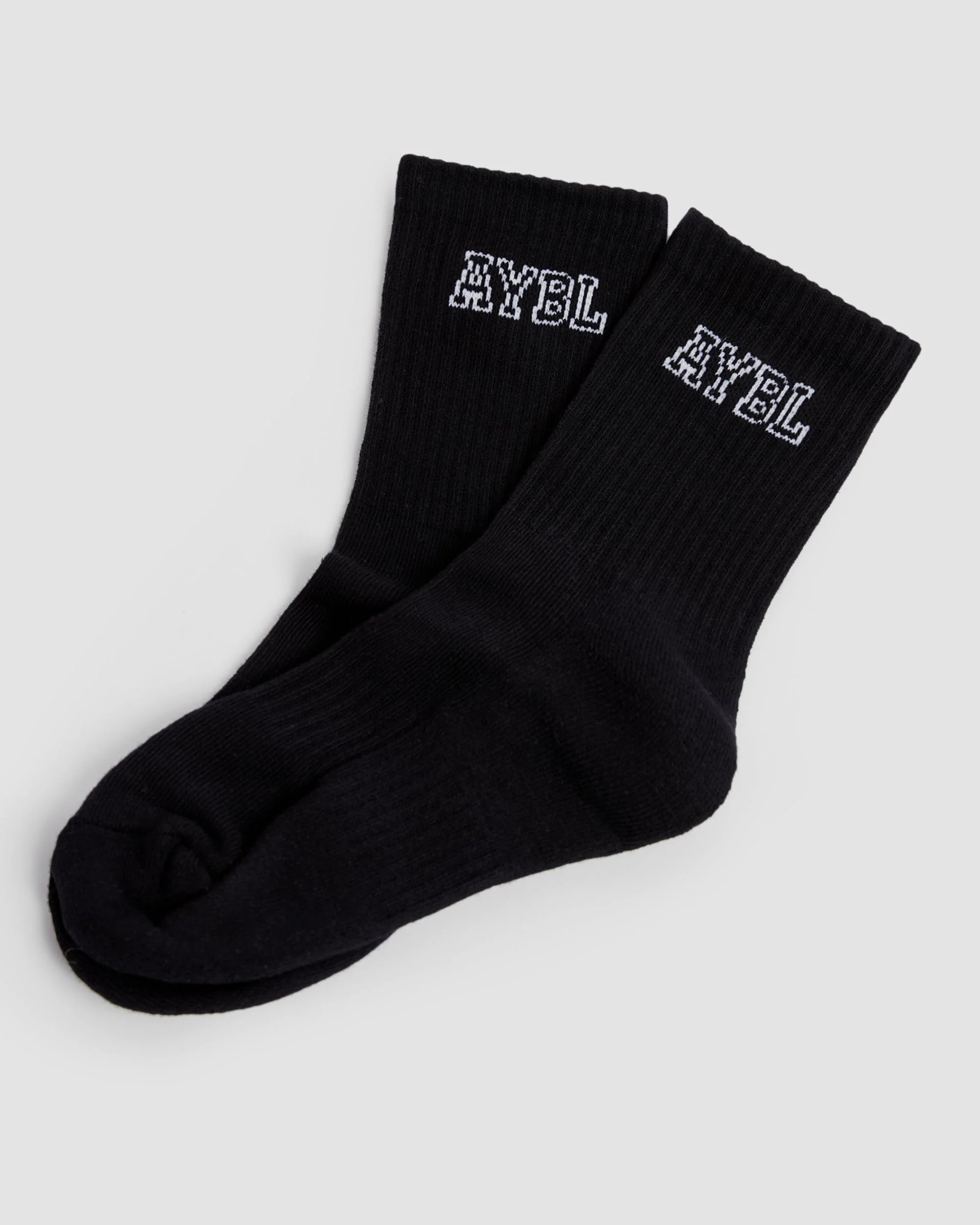 Varsity Crew Socks - Zwart - Image 3