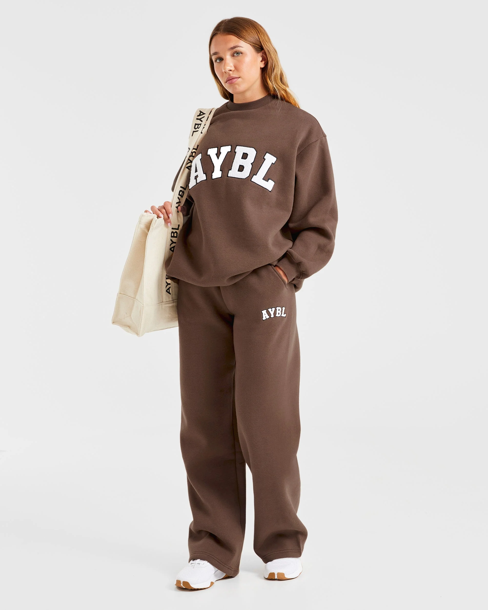 Varsity Oversized Sweatshirt - Bruin - Image 7