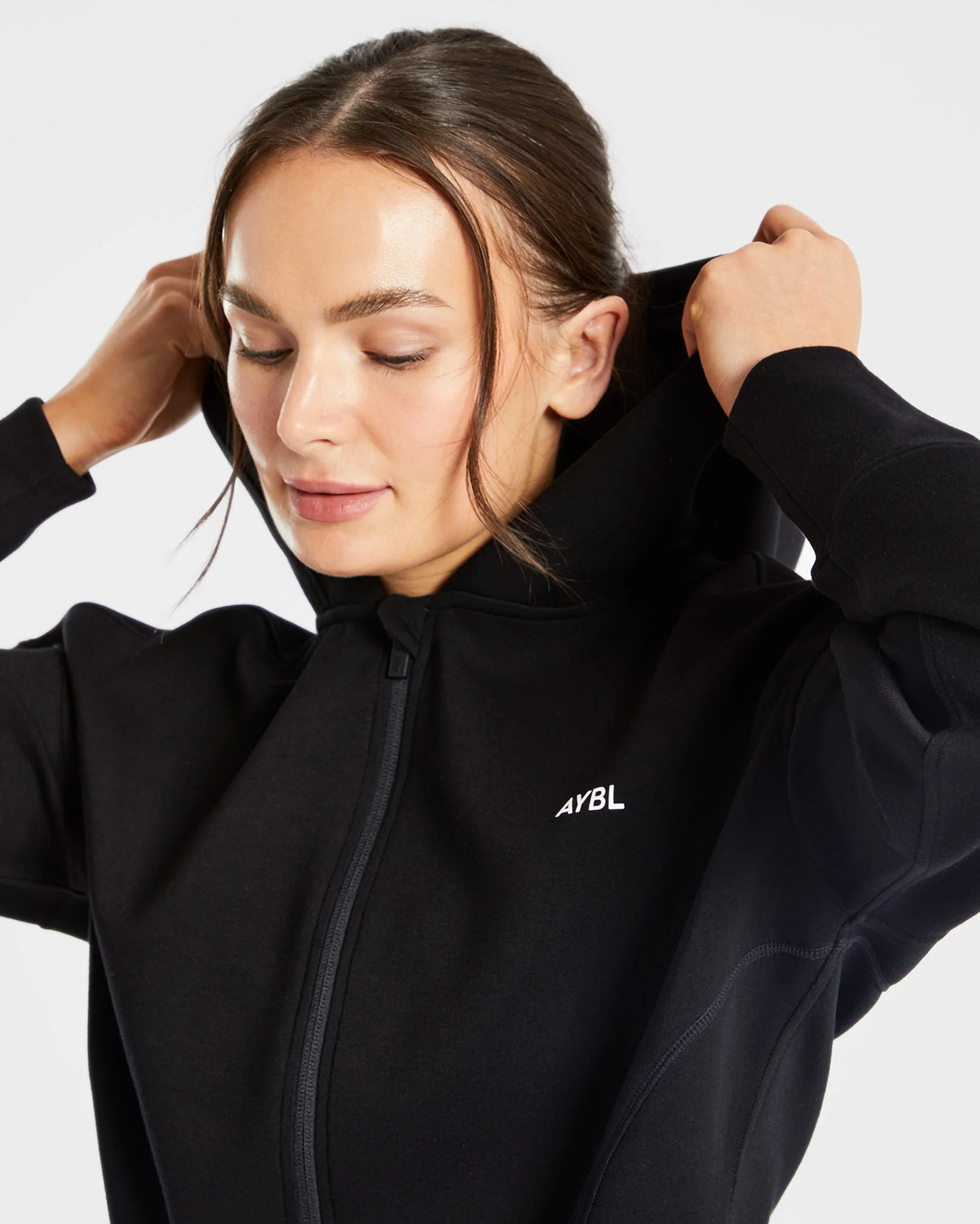 Zip Up Jacket - Zwart - Image 6