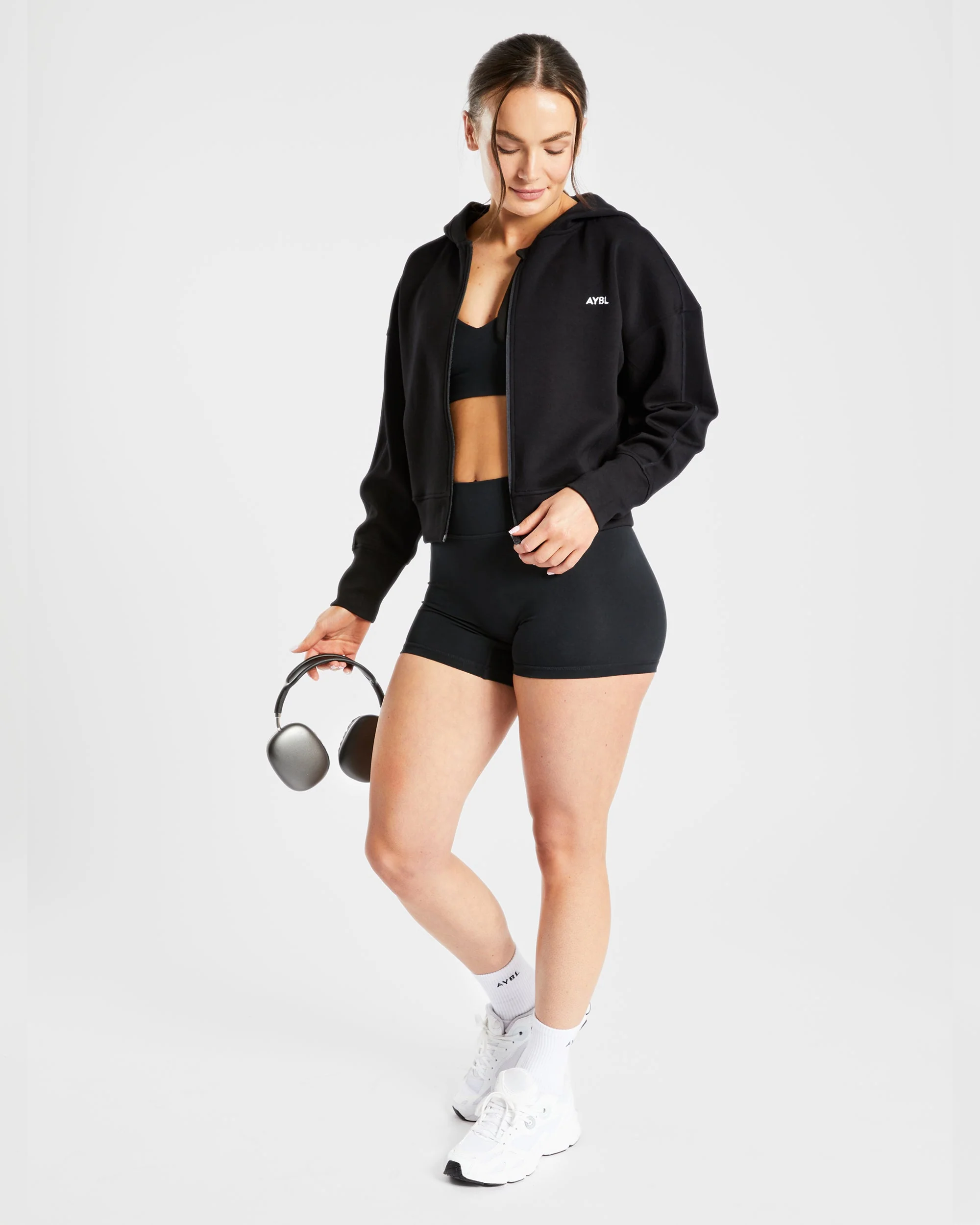 Zip Up Jacket - Zwart - Image 8