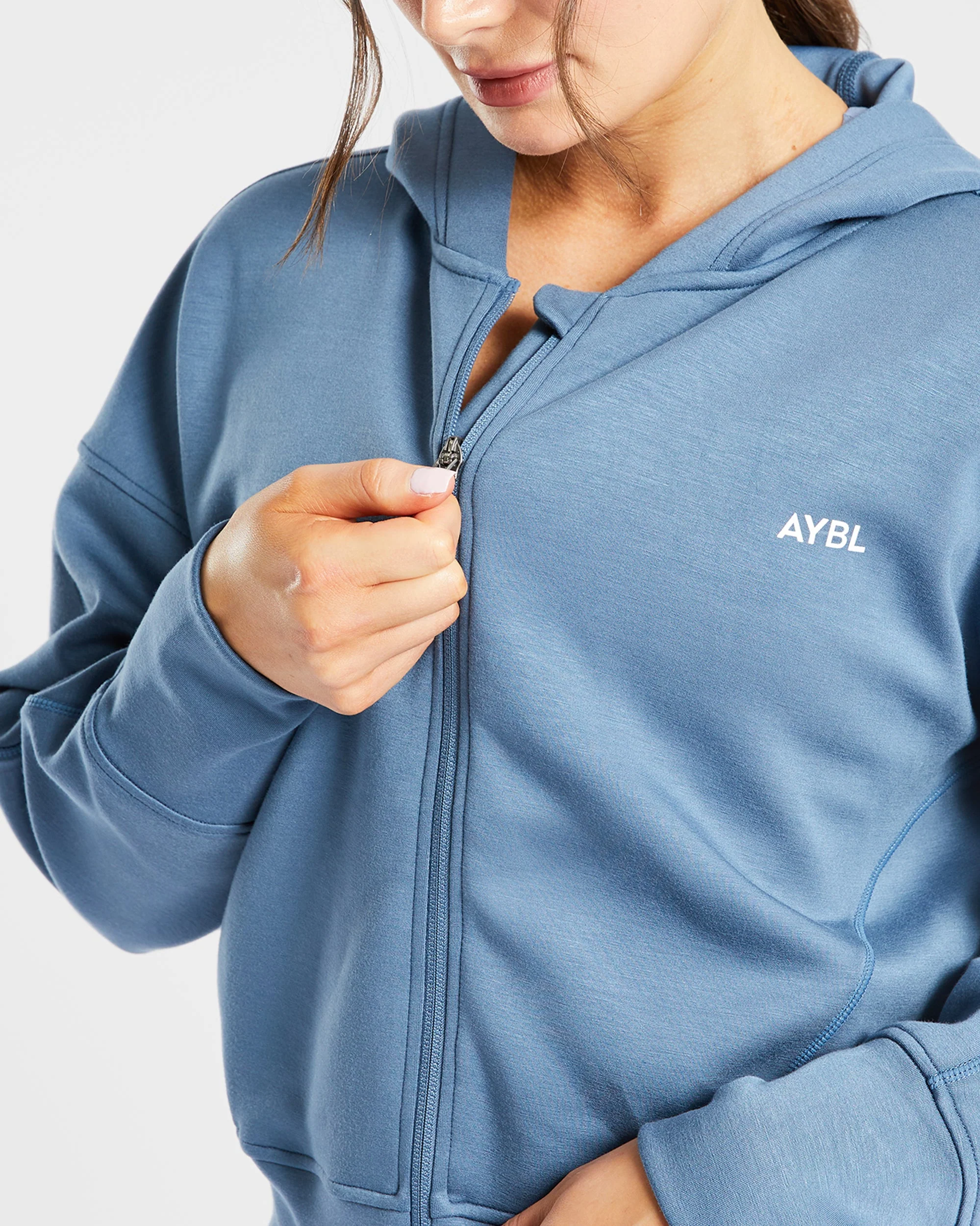 Zip Up Jacket - Blauw - Image 5